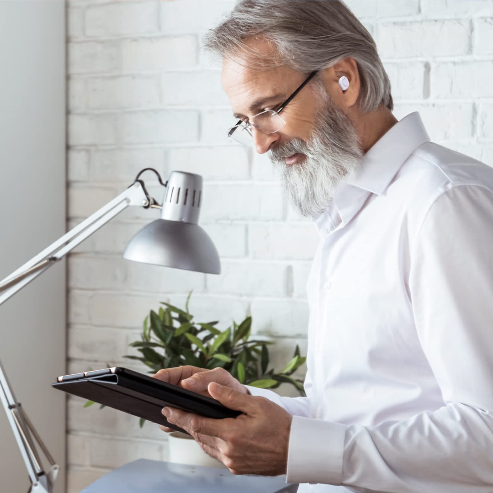 Glone Hearing Aids for Seniors, Rechargeable Invisible Hearing