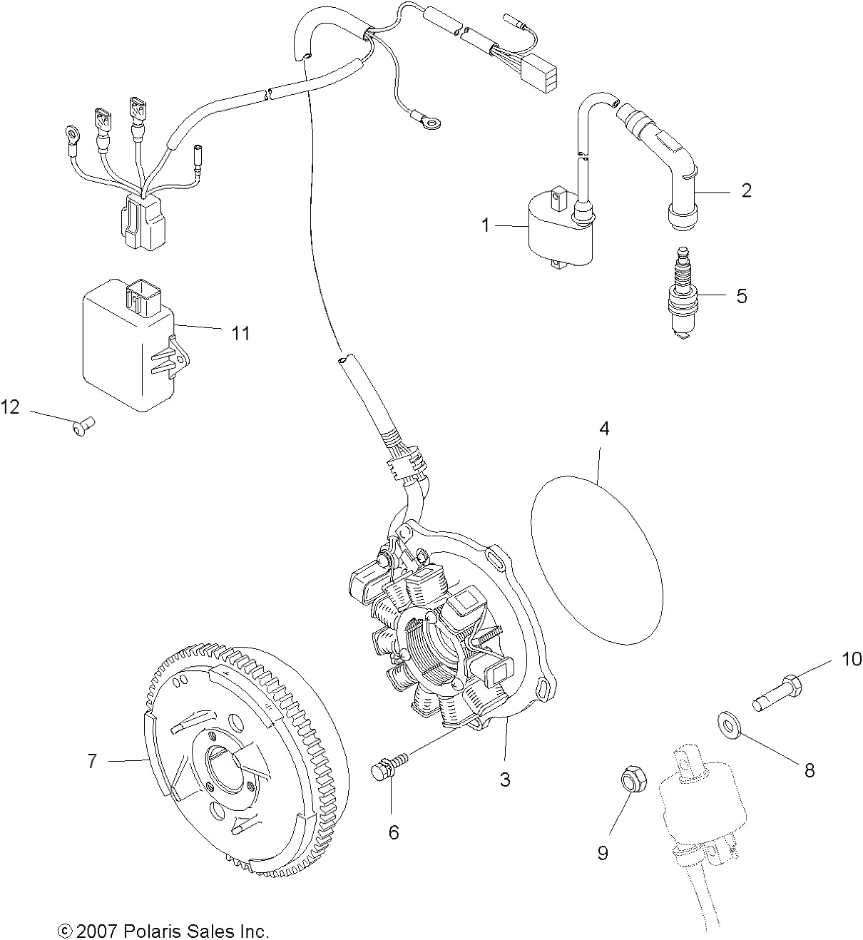 Spark Plug cap, Genuine OEM Part 3087037, Qty 1, Spark Plugs Amazon