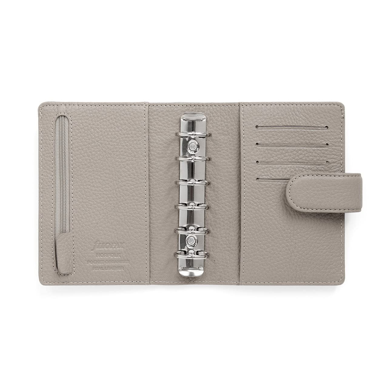 Filofax Pocket Norfolk Organiser - taupe - Image 2