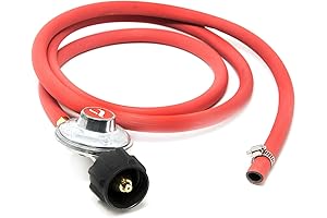 Gas One Propane Regulator and Hose Connection Kit for LP/LPG Gas Grills,...