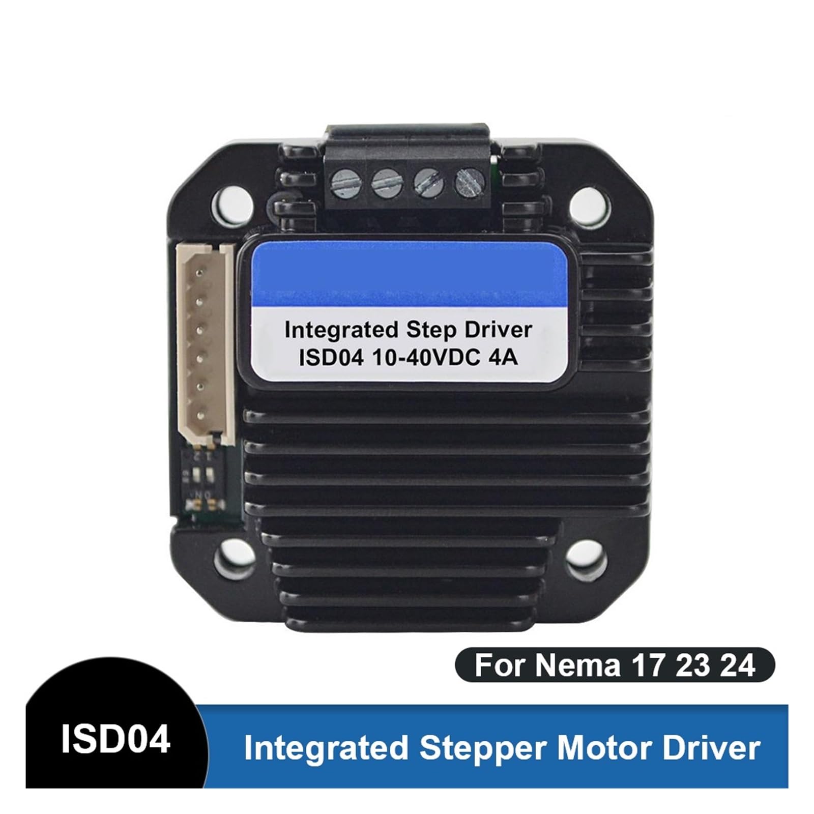 Integrated Stepper Electronic Starter Driver 1.5-4A 10-40VDC Step Electronic Starter Drive for Nema 17,23,24 Stepper Electronic Starter