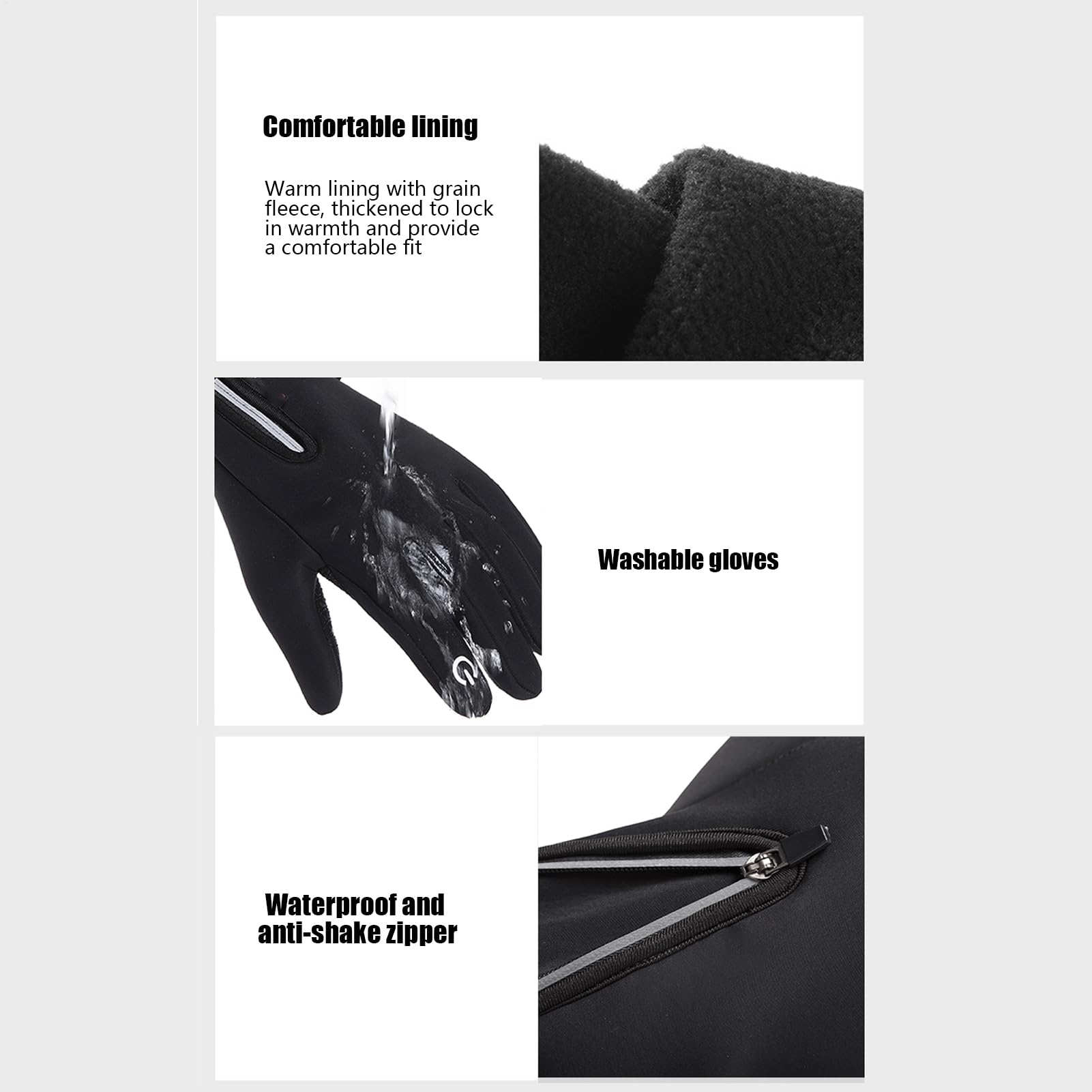 Wintersporthandschoenen voor mannen en vrouwen - waterdicht, winddicht, touchscreen, antislip, koudebestendig voor fietsen en autorijden. Ideaal voor koppels. kopen vanaf een prijs van 1.45