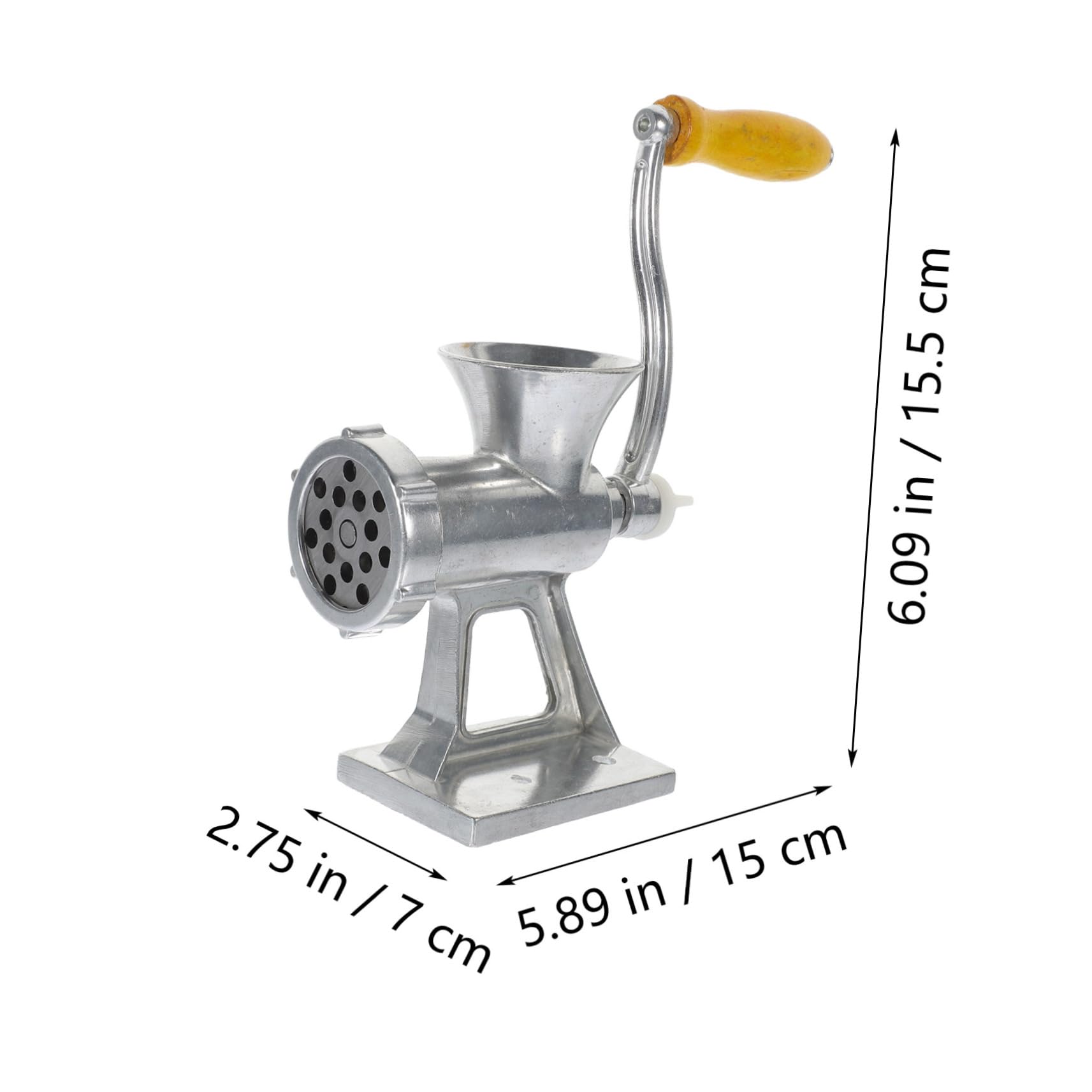 PRETYZOOM 1set Manual Meat Sausage Stuffer Ergonomic Hand Crank Tool for Homemade Sausages Heavy Duty Design for Restaurants and Households for Ground Meat Garlic and More