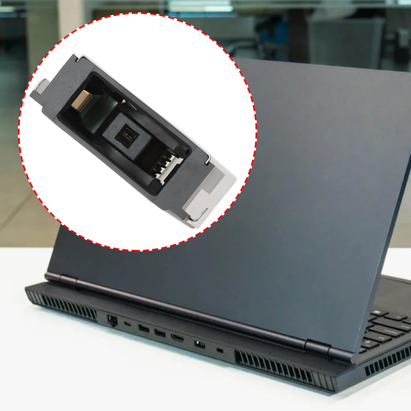 ECSiNG 2 Pezzi Di Jack Di Ricarica DC Compatibile Con Lenovo Legion 5-15IMH05H 5 15IMH05H