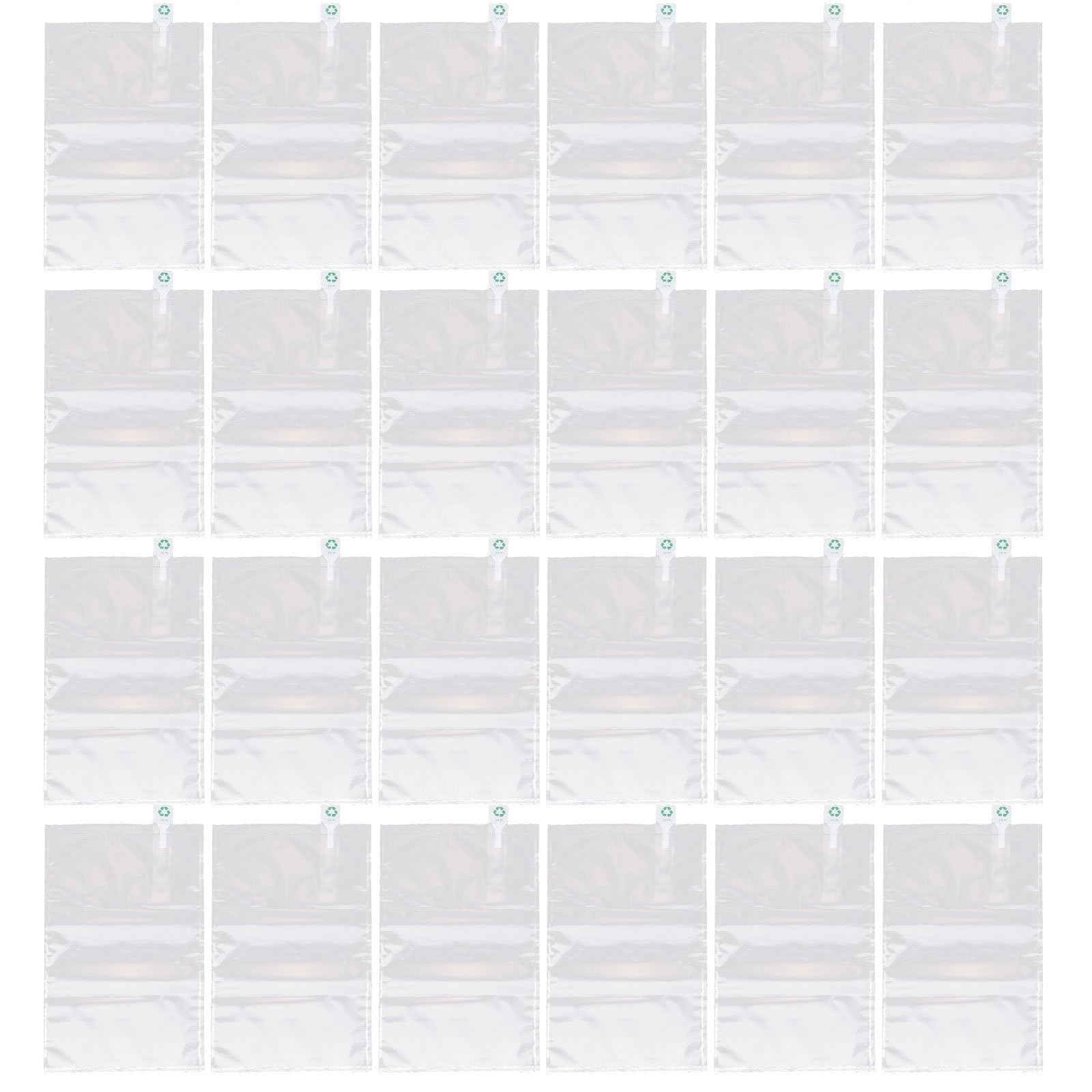 Healvian 100 Pezzi Sacchi Gonfiabili in Film Coestruso per Imballaggi, Design Gonfiabile Resistente per Protezione Fragile di Vetro e Frutta, per Spedizione e Stoccaggio