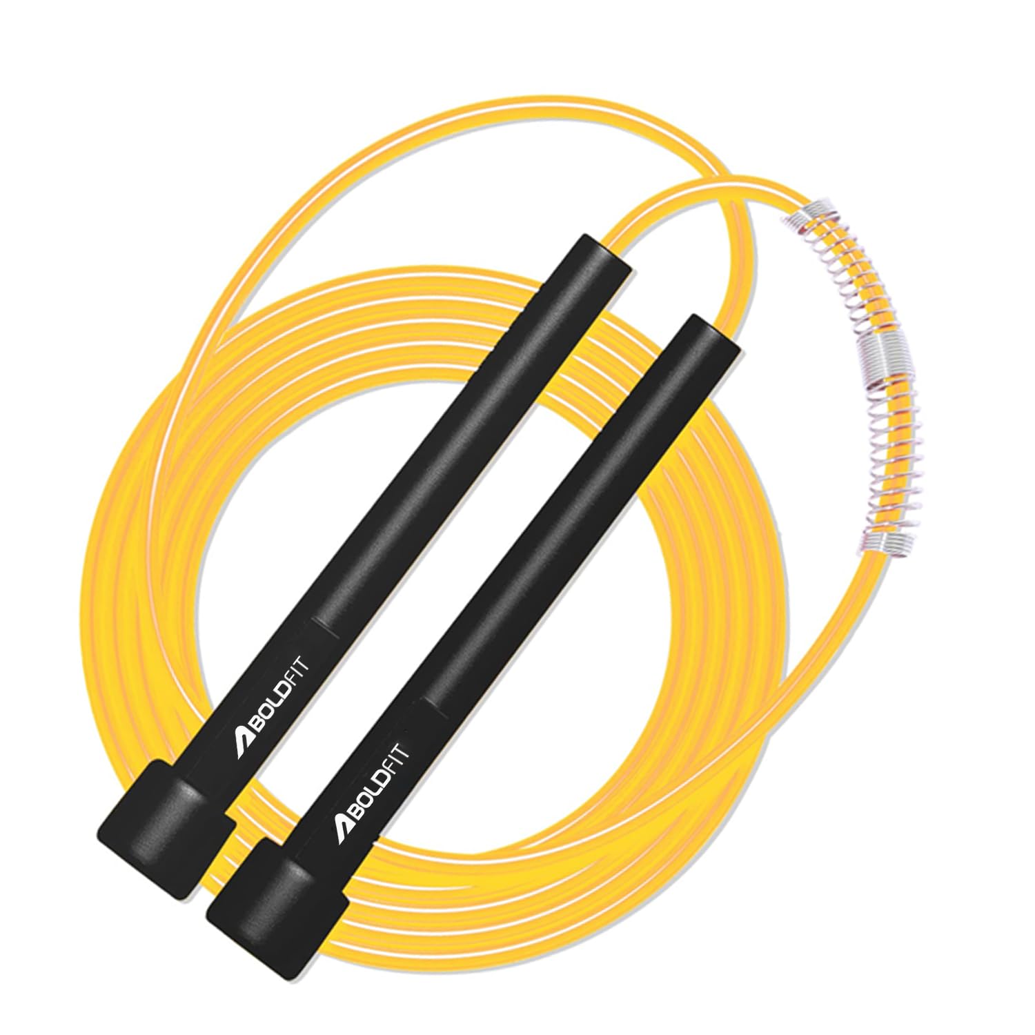 Boldfit Skipping Rope for Men and Women Jumping Rope With Adjustable Height Speed Skipping Rope for Exercise, Gym, Sports Fitness Adjustable Jump Rope