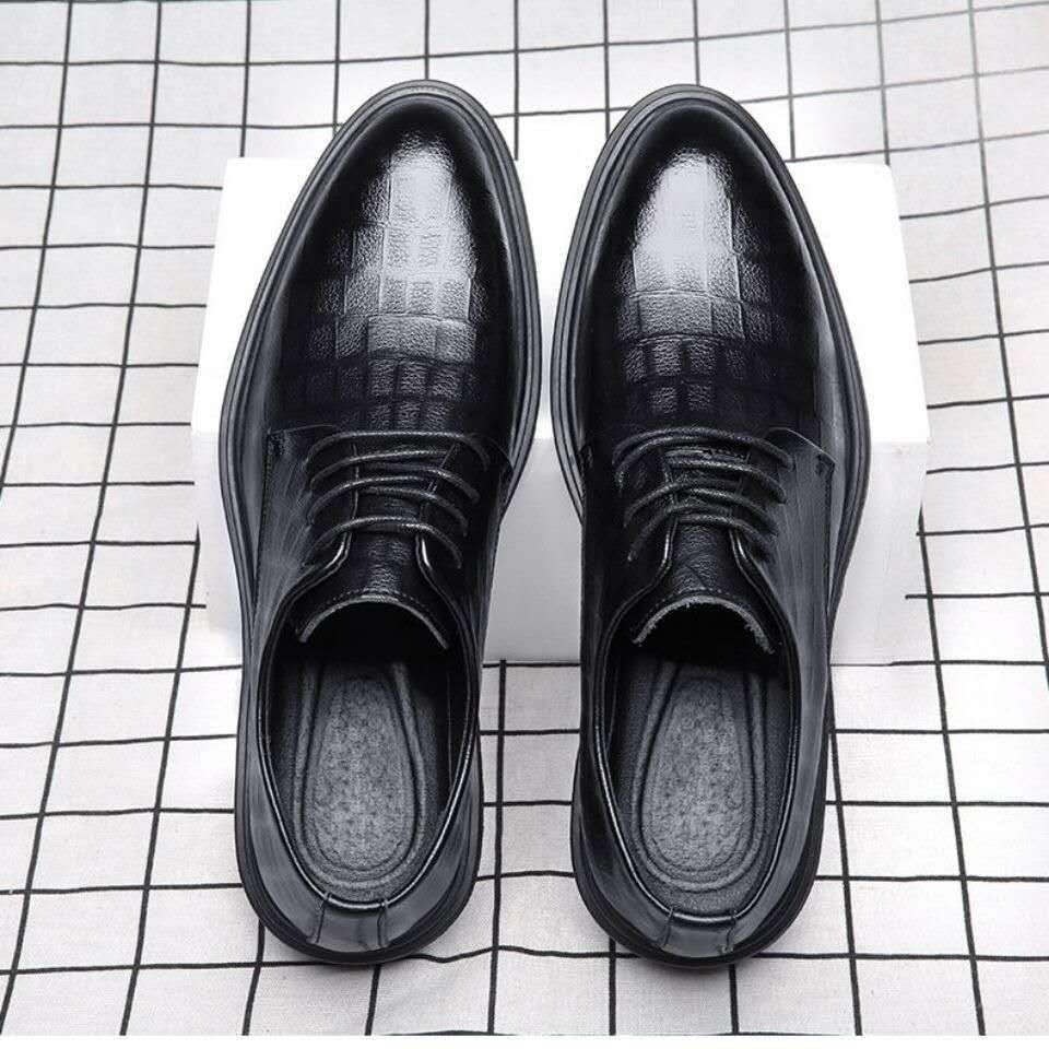 Men's Patent Leather Lace Up Dress Shoes Fashion Comfort Luxury Oxford Shoes Wedding Business Work Office Outdoor Party Casual Shoes Formal Tuxedo Shoes(7)4