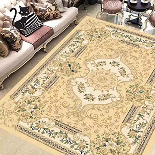 Tapis de salon européen antidérapant pour chambre et canapé hôtelier - 2