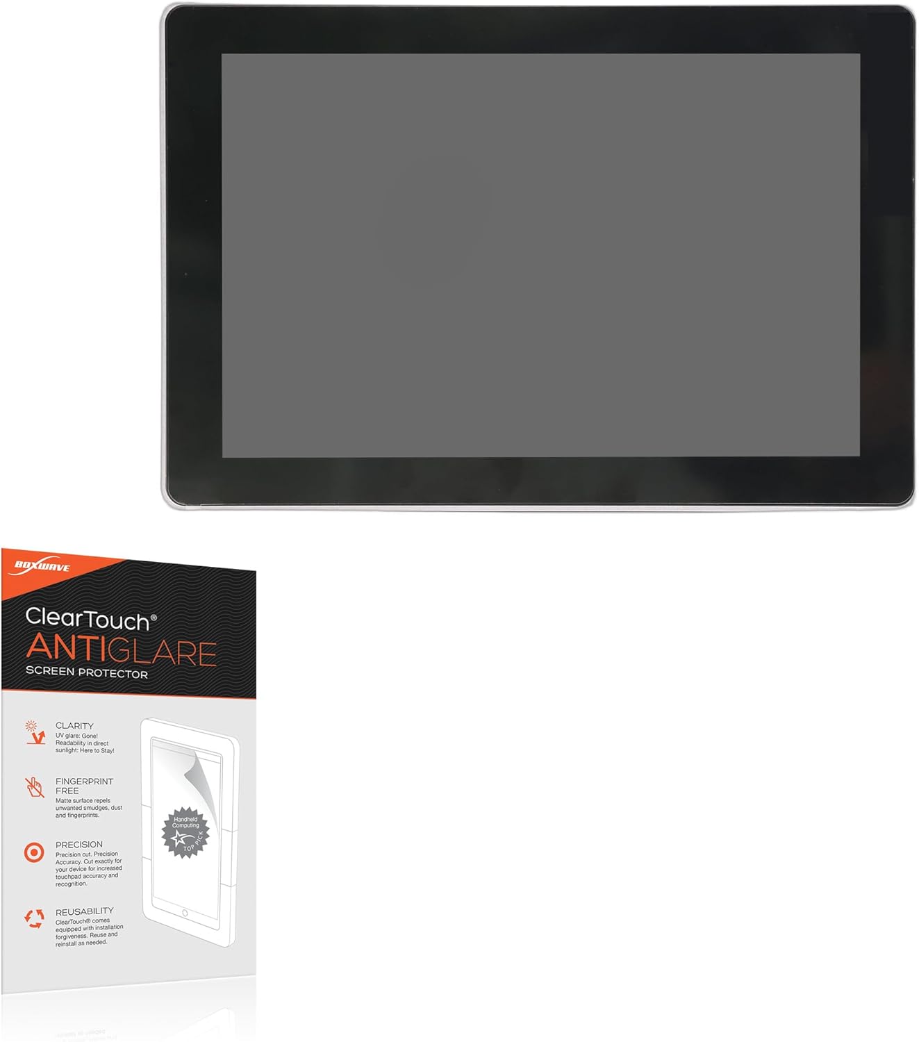 BoxWave Screen Protector Compatible With EDATEC ED-HMI3010 (10.1 in) - ClearTouch Anti-Glare (2-Pack), Anti-Fingerprint Matte Film Skin