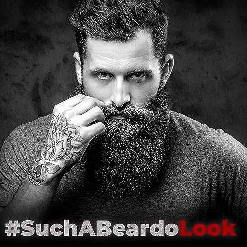 Image of Mustache Growth Roll On 8ml with Beard & Mustache Extra Strong Wax 50g | Beard Styling Wax, Mustache Growth Serum, Thick Beard Styling Kit for Men (Pack of 2)