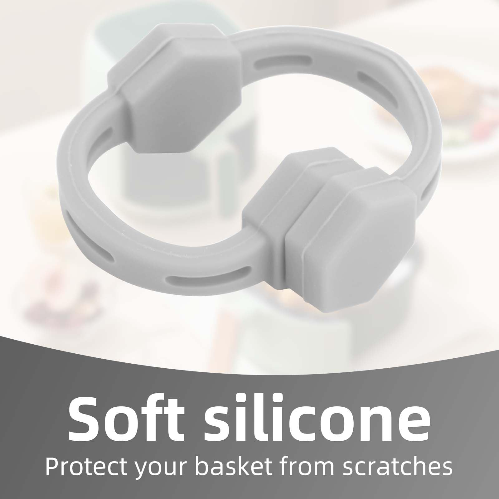 2 Sets Magnetschnallen Für Heißluftfritteuse - Haltet Backpapier Fest