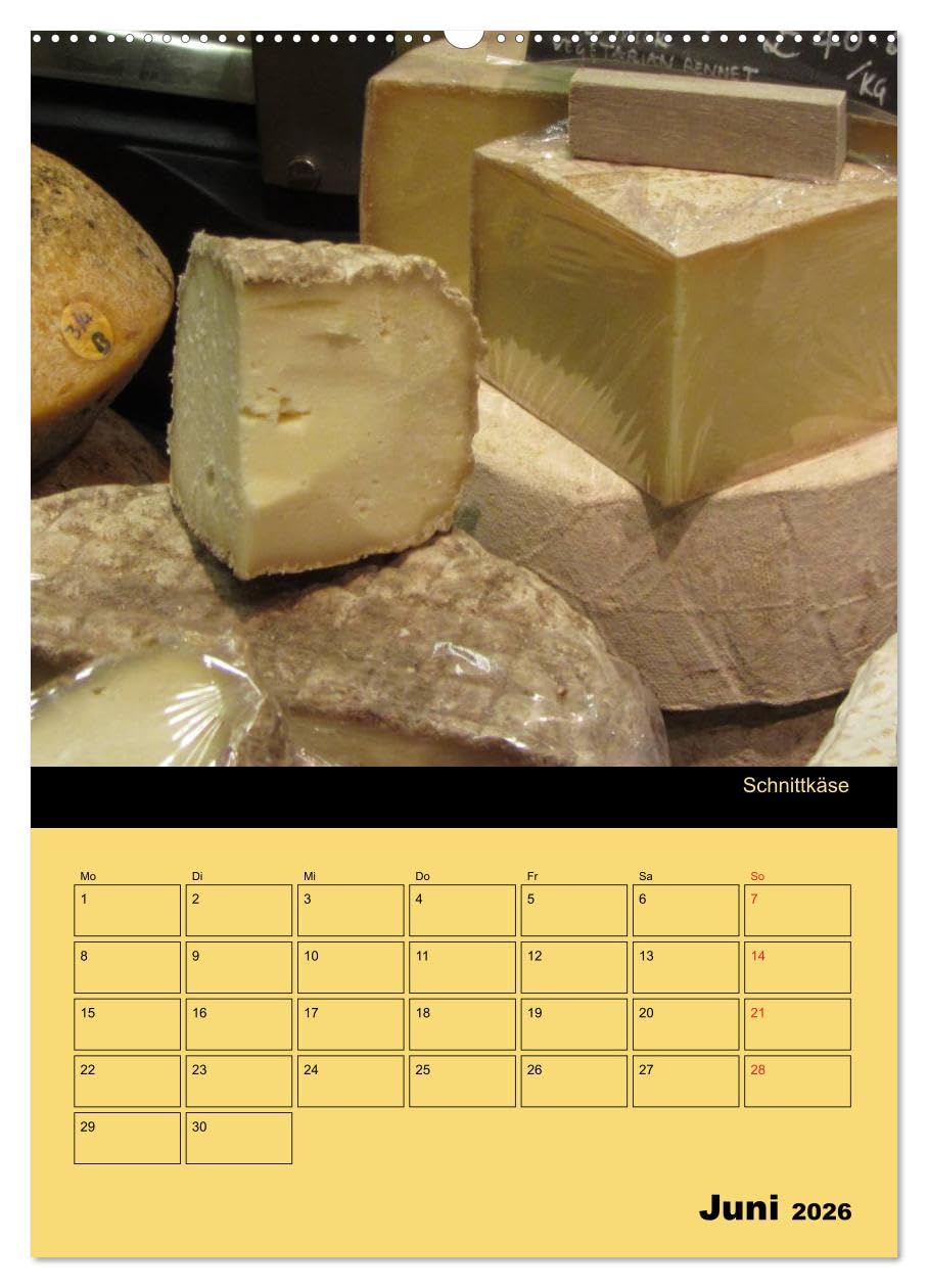 Alles Käse/Planer (hochwertiger Premium Wandkalender 2026 DIN A2 hoch), Kunstdruck in Hochglanz