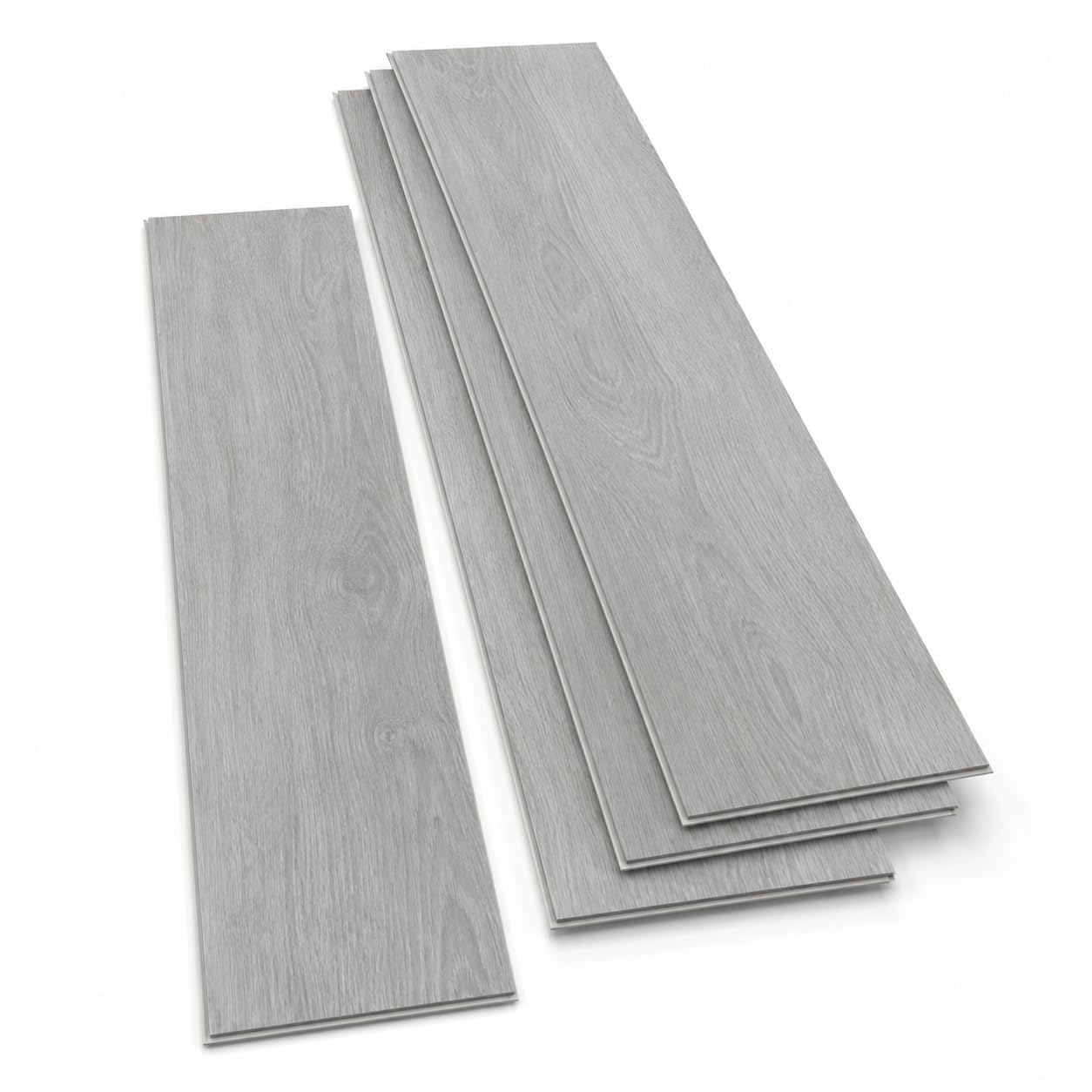 Klick - Pavimento in vinile rigido SPC, decorazione per piastrelle, impermeabile, 4 mm + 1 mm, isolamento per riscaldamento a pavimento (Mons Maple, Box 2,25 m²)