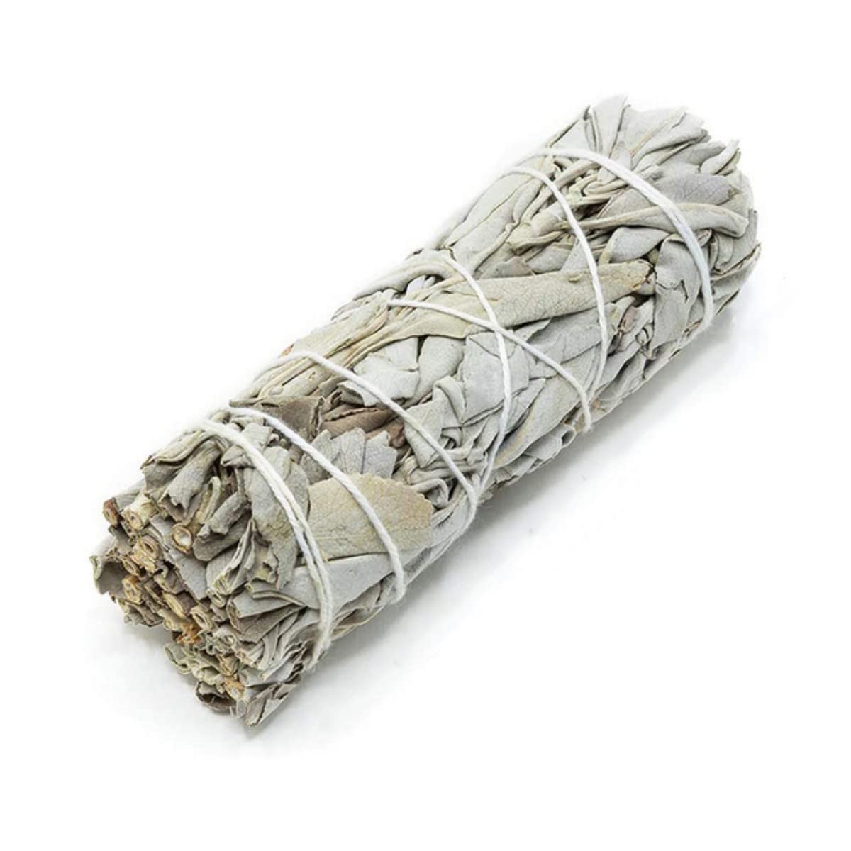 1Pcs 9cm Natural White Sage Grass Bundle Smudge Stick Pure Leaf Smoky Indoor Purification Grass Incense Home Office Cleansing Bundle
