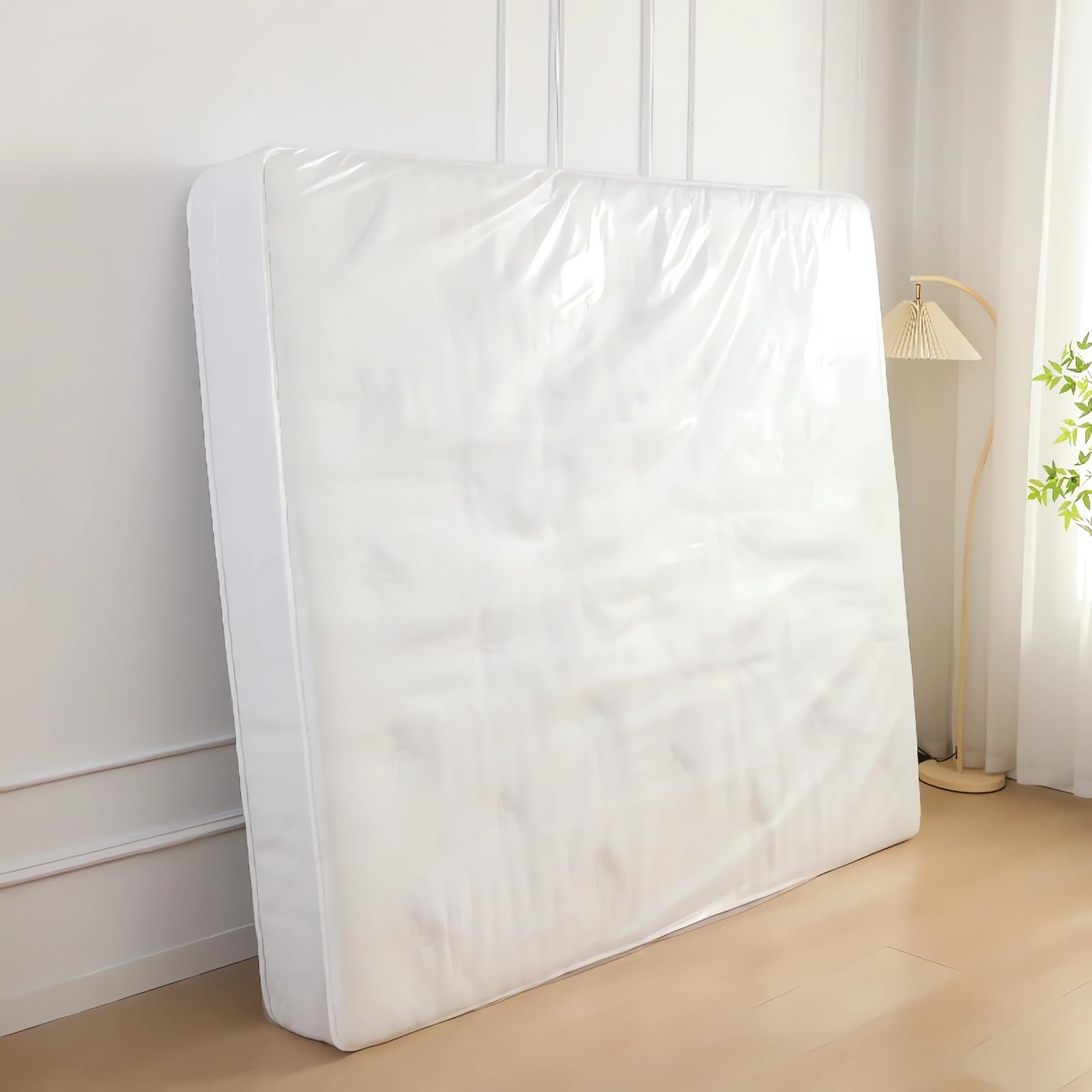 Heavy Duty Mattress Storage Bag Double Bed - 7 Mil Mattress Bags Double Size Mattress Cover for Moving, Storage or Transport - Mattress Protector Storage Bag, Re-usable, Waterproof (4ft - Doubles)
