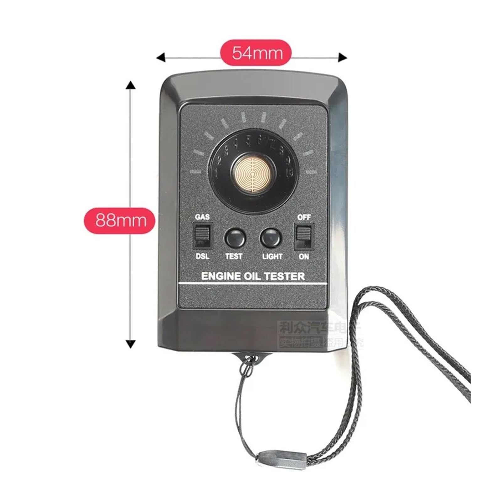 Tester per liquido freni, Tester Digitale A LED Da 12 V, Tester A Qualità 'olio Motore, Analizzatore Di Gas E Fluidi