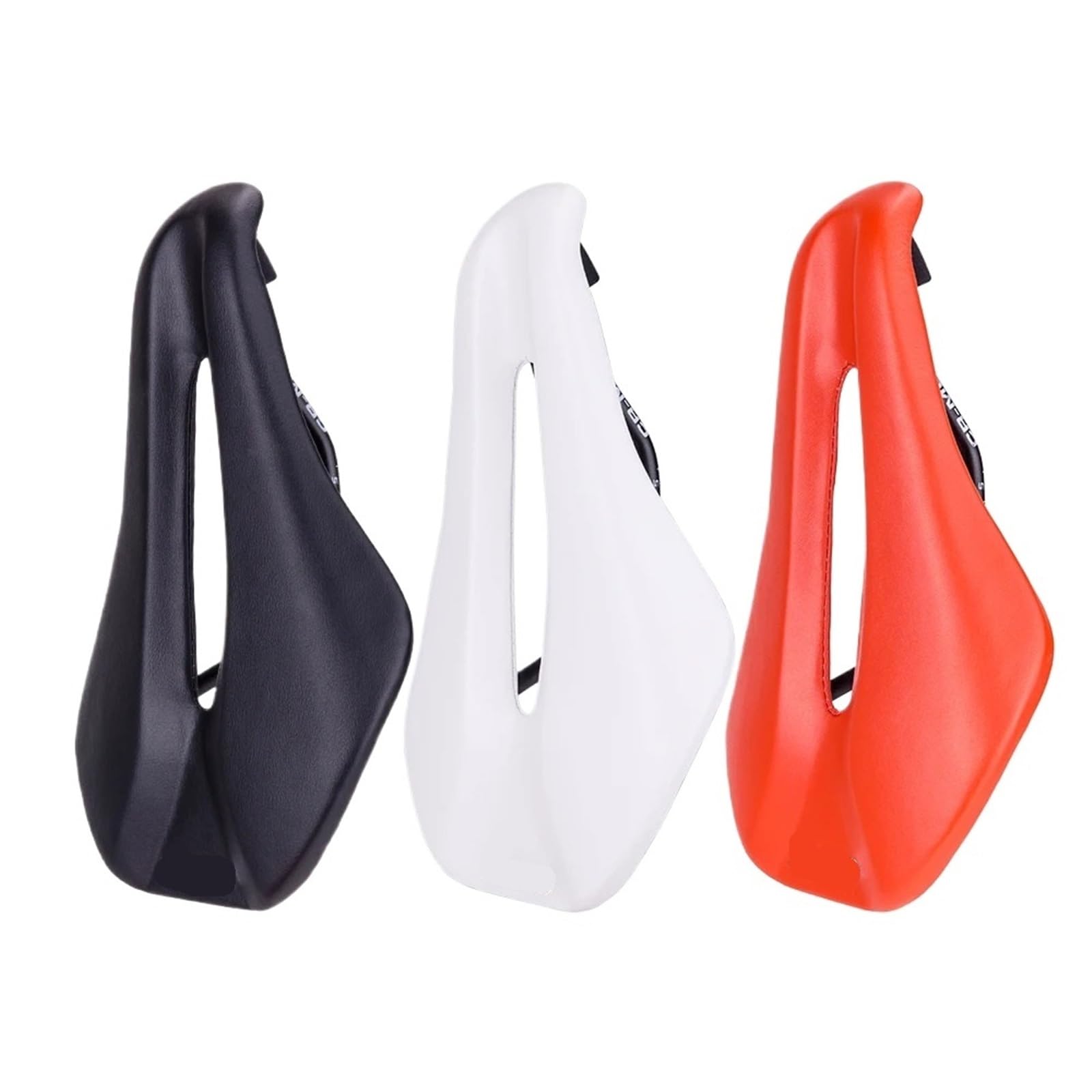 Genérico MTB siodełko do roweru szosowego, ergonomiczne, z krótką końcówką, szerokie, wygodne, 146 mm, ultralekkie, puste siodełko TT