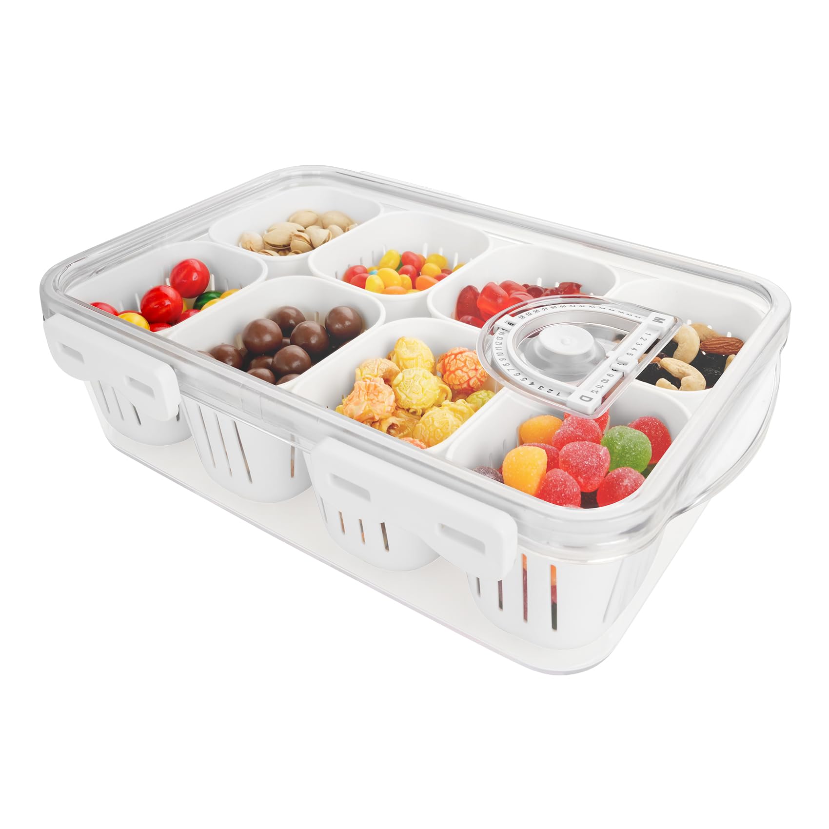Airtight Food Storage Container with Date Tracker