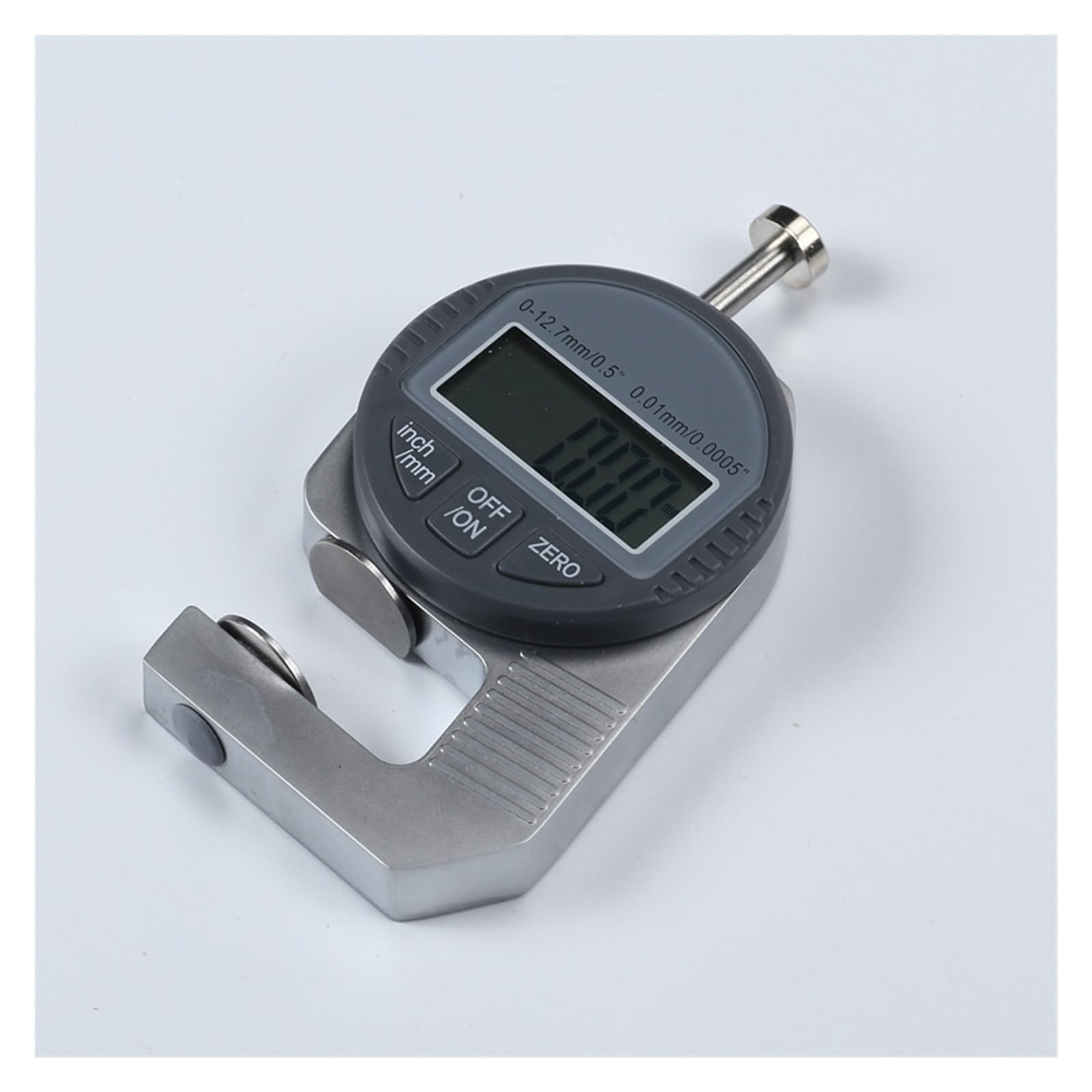 Mini 0.01mm Cyfrowy Miernik Grubości 0-10mm Duży LCD Elektroniczny Wskaźnik Zegarowy Gąbka Narzędzie Do Pomiaru
