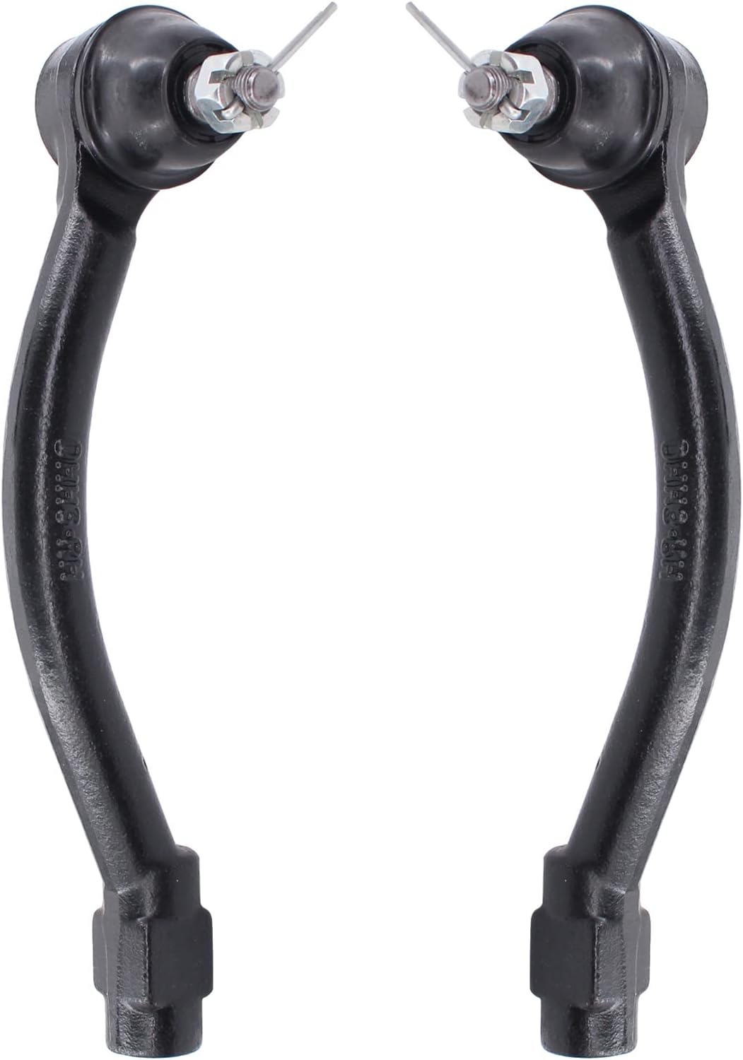 NewYall Front Outer Left and Right Steering Tie Rod End for Hyundai Elantra 2011-2016, Elantra Coupe 2013-2014, Elantra GT 2013-2017, Veloster 2012-2017, Kia Soul 2014-2019, Soul EV 2015-2019