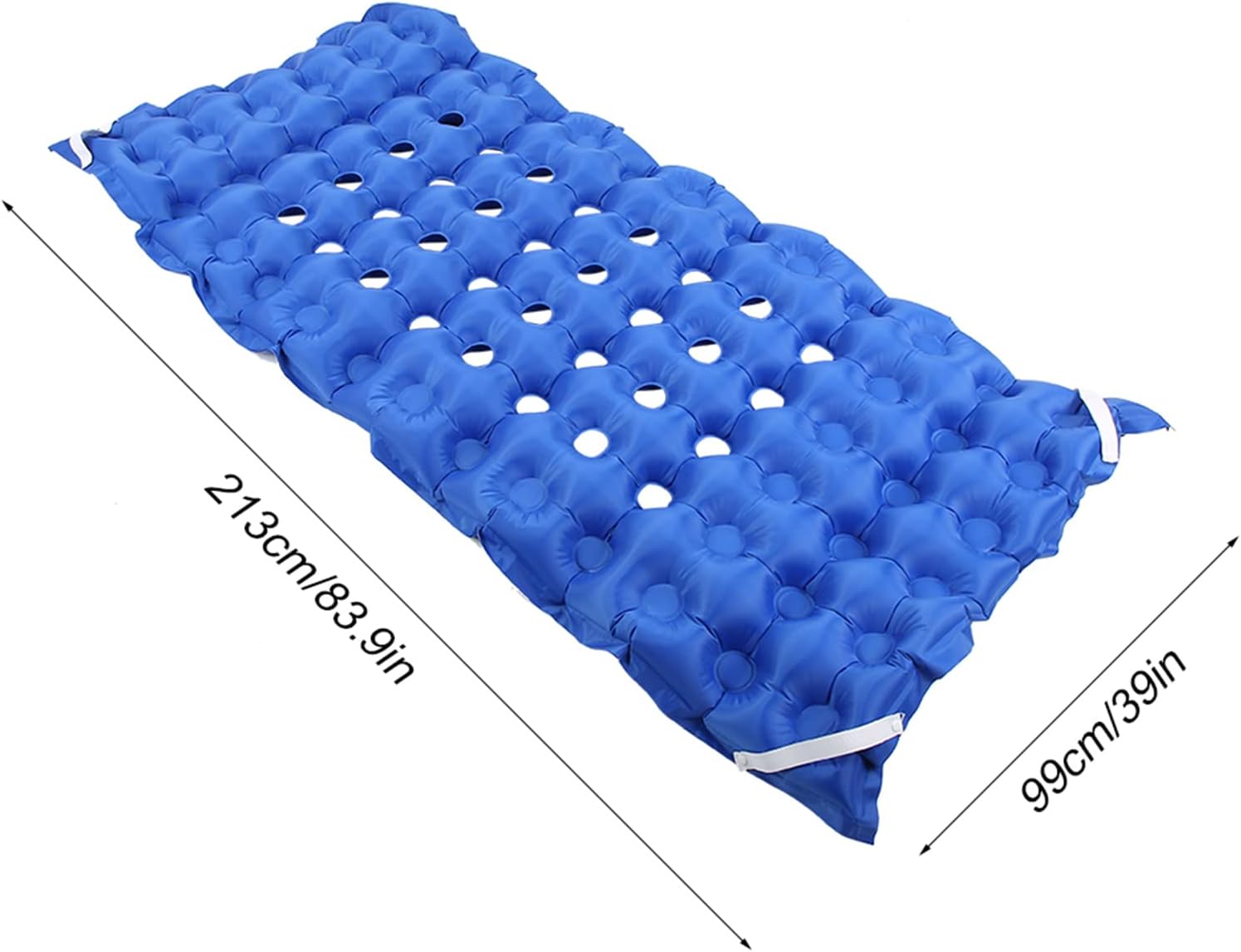 Alternating Air Pressure Mattress Pad, Bed Sore Prevention Solution, Breathable Hospital Bed Mattress Topper with Air Pump, Pressure Ulcer Cushion for Hospital Beds and Home