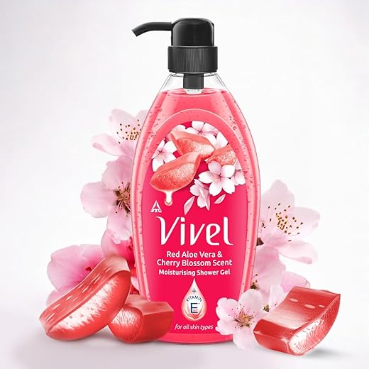 Vivel Aloe Vera Cherry Blossom Shower Gel 895ml 895 ml