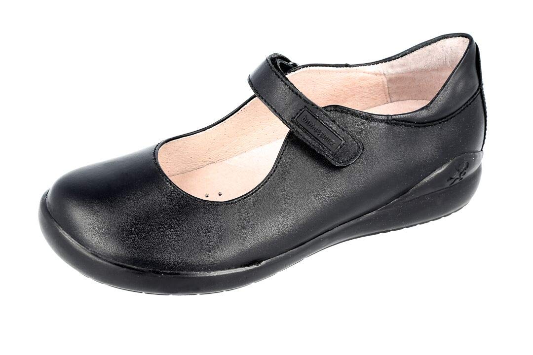 Biomecanics Zapato Escolar para niña Importado, Diseñado y Fabricado en España Corte Piel (Negro, JP_Footwear_Size_System, Little_Kid, Women, Measurement, Measurement_17_Point_5_Centimeters)