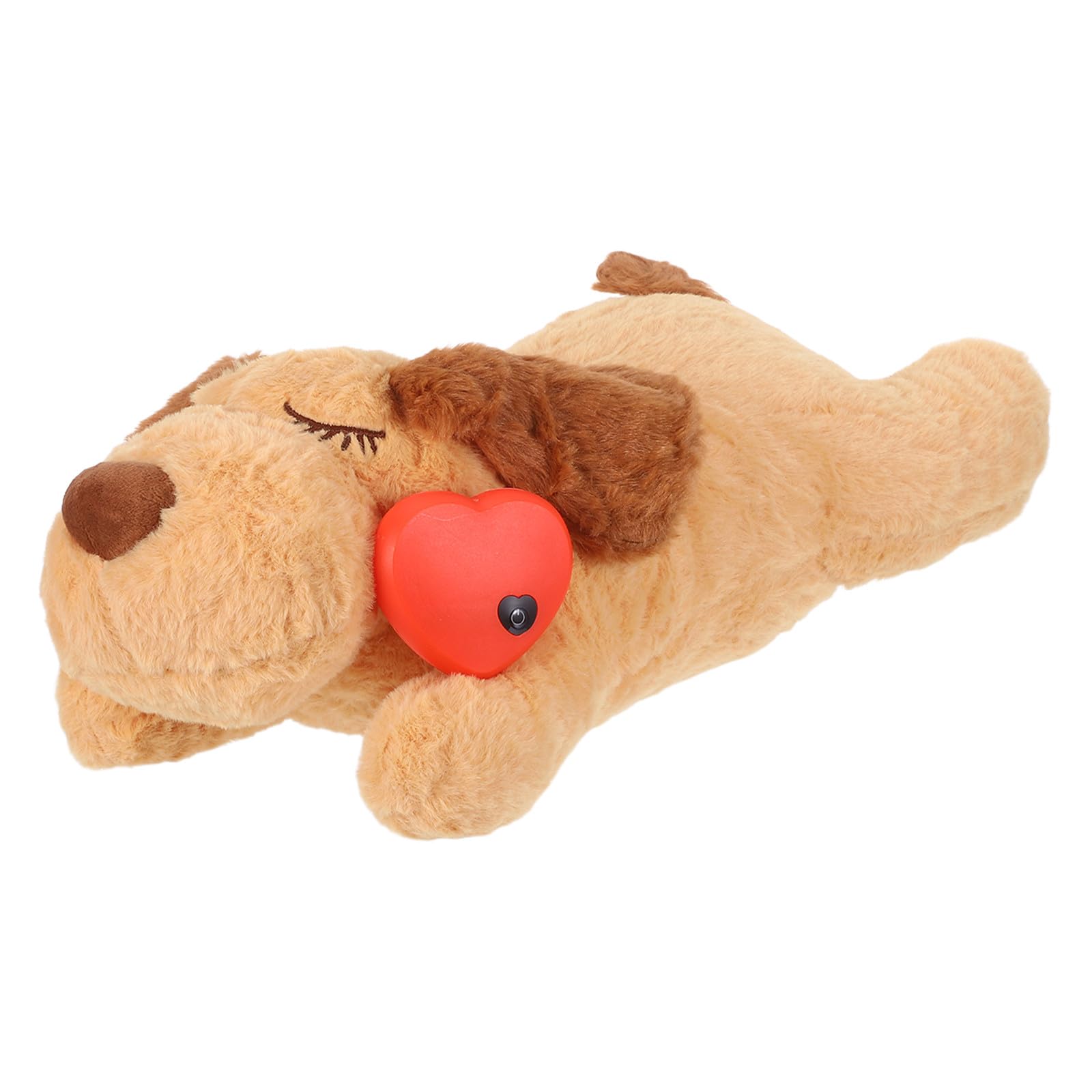Ipetboom Pluszowa zabawka Puppy Heartbeat: pluszowa zabawka uspokajająca dla szczeniaka, łagodząca lęki u zwierząt domowych, pomocna dla psa