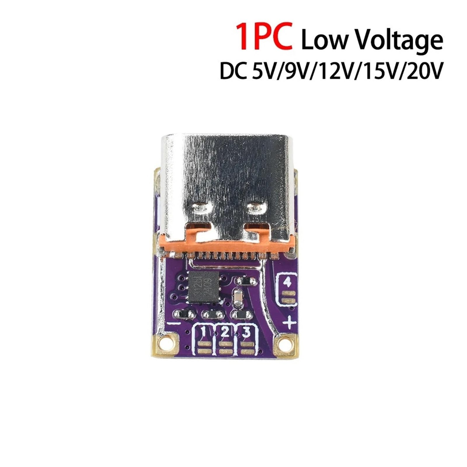 PD3.0 PD3.1 QC3.0 moduł spustowy 48 V Decoy Board typ C do DC 5 A (1 szt. niskie napięcie)