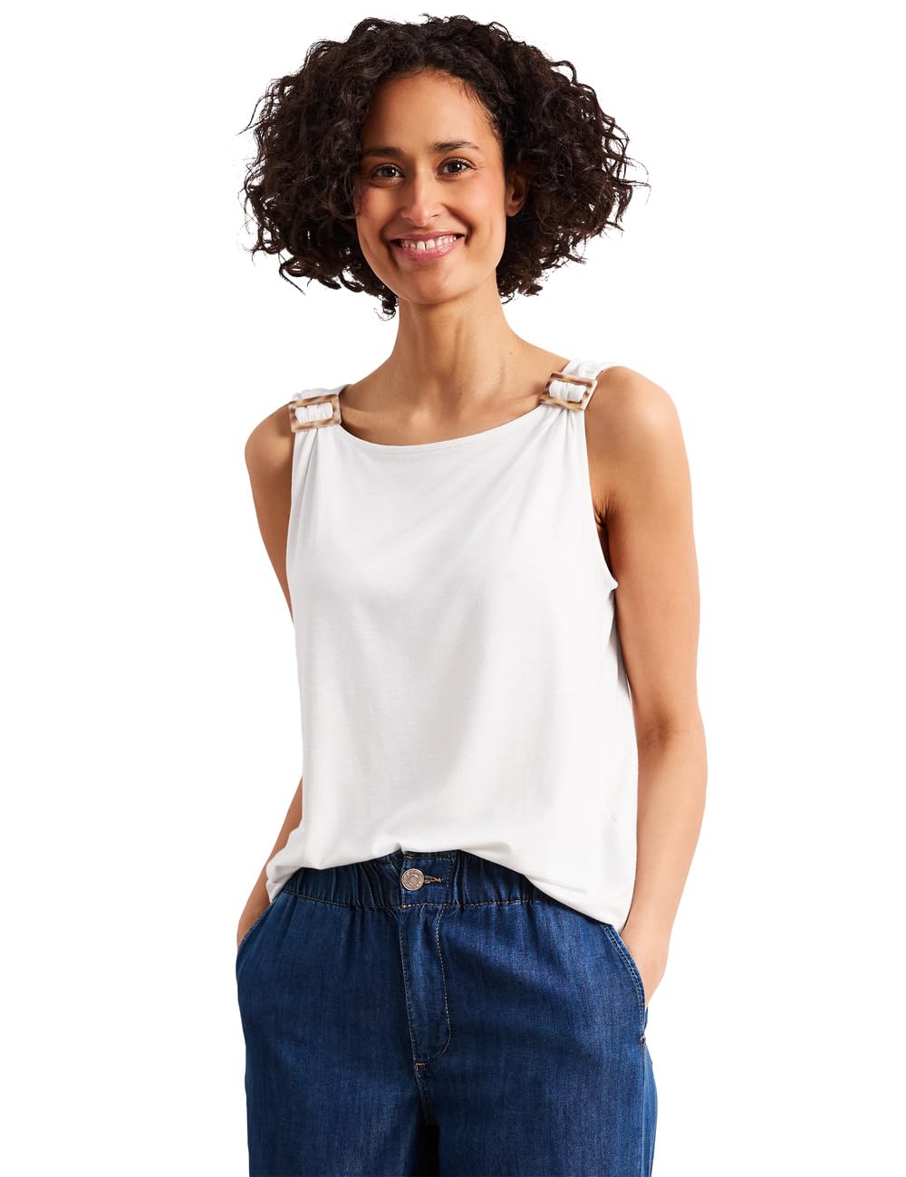 Street One 3230150 Haut avec détails sur Les épaules Femme (Lot de 1)