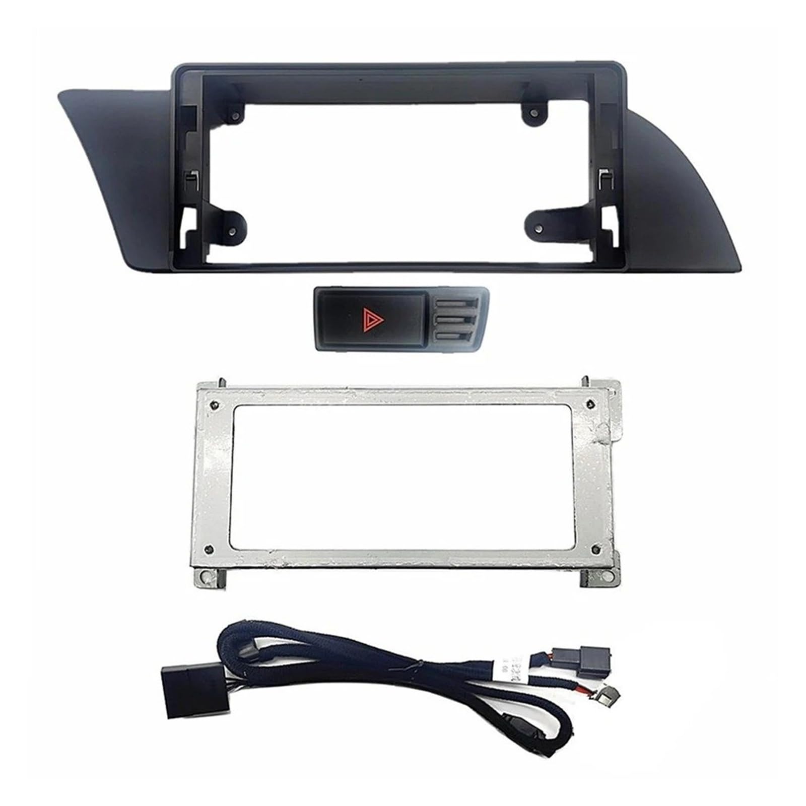Mascherina Autoradio Cornice Stereo 12.3 Pollici per AL4 2009-2014 2015 2016 Autoradio Fascia Video Pannello Lettore Audio Cornice Cruscotto Kit Montaggio Vestito Filo
