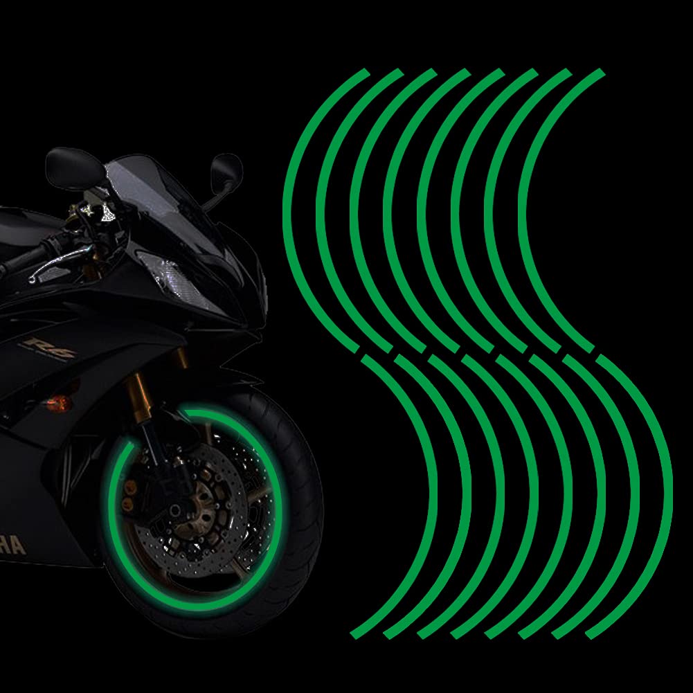 17-19" Reflective Wheel Sticker Rim Strip Tape Decal for Car Motorcycle