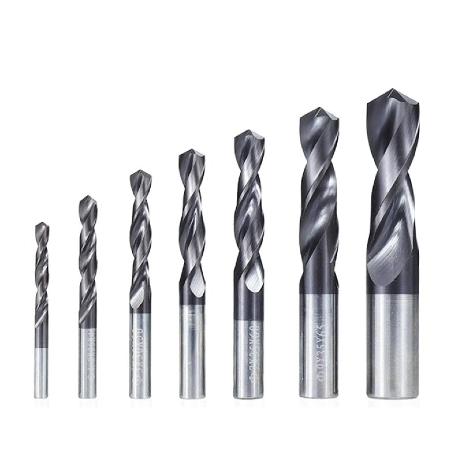 Punte Elicoidali In Carburo Punta Da Trapano In Tungsteno Inossidabile Rivestito VAPO,10x35x65 Mm