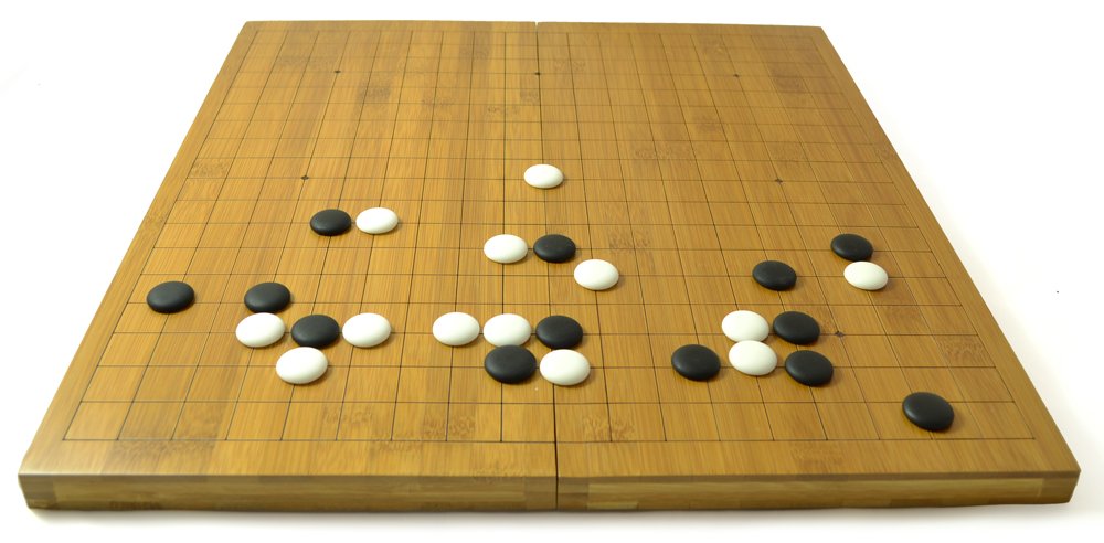 Zen Minded Goban en Bois De Bambou Pliant Plateau De Jeu De Go