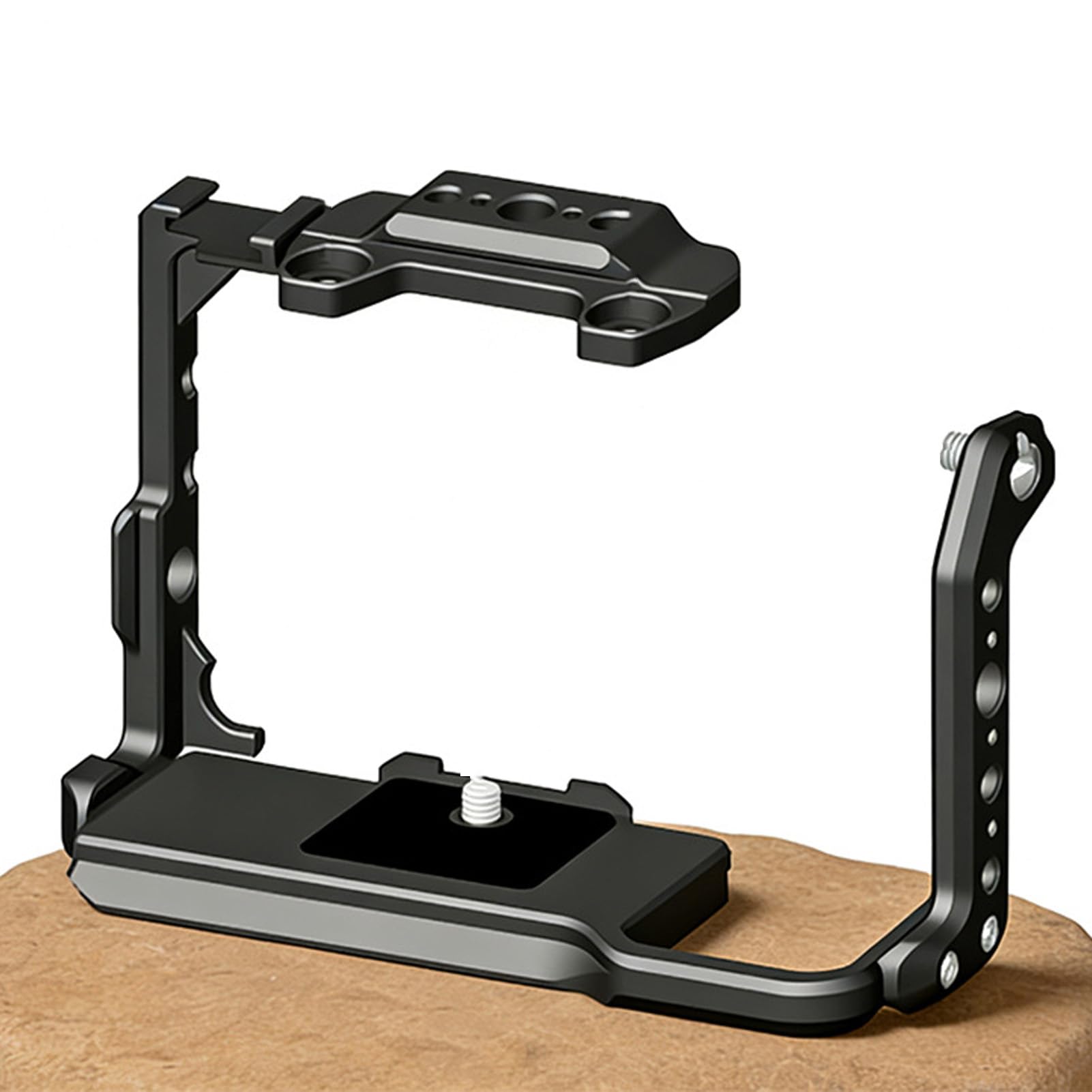 Sxhlseller Gabbia Video Leggera per Mirrorless FX2 |Telaio Protettivo in Lega di Alluminio con Punti di Attacco Multipli per la Fotografia