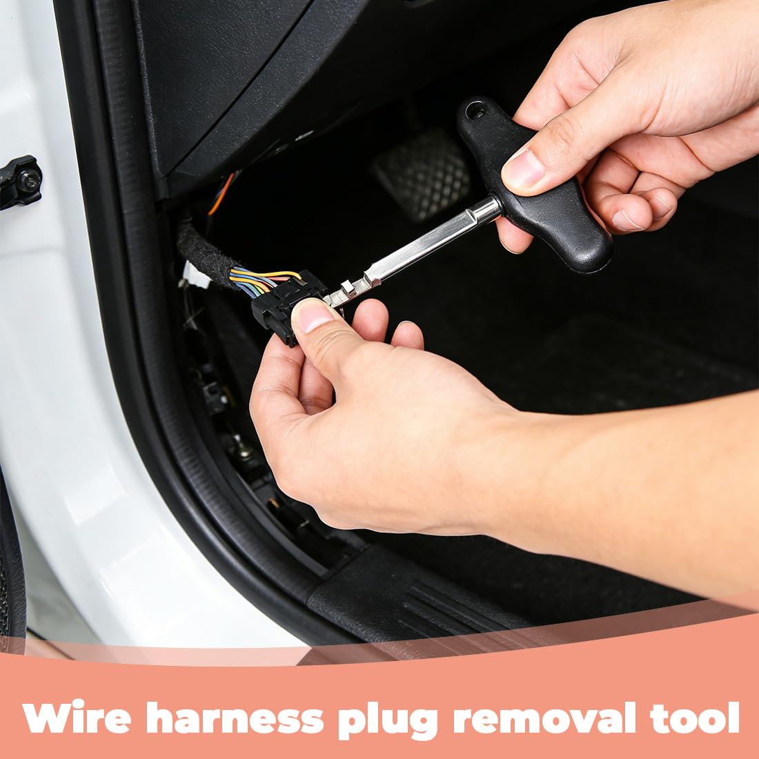 Strumento di sblocco per auto, estrattore per connettori elettrici, Strumento di Estrazione del Connettore, Estrattore della Bobina Accensione, Estrattore Modulo di Elettrico Auto