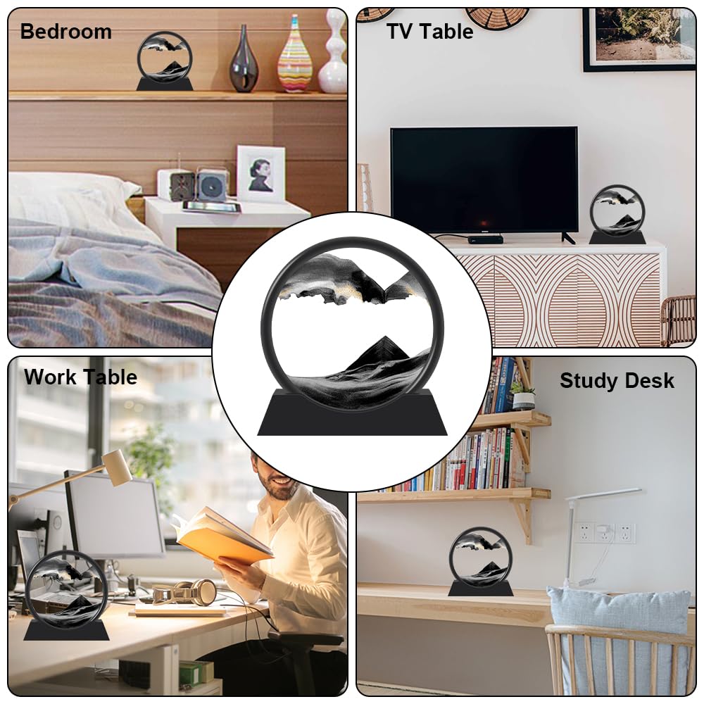 YATOSEEN Baleine 3D et Boule de Cristal avec Veilleuse Multicolore