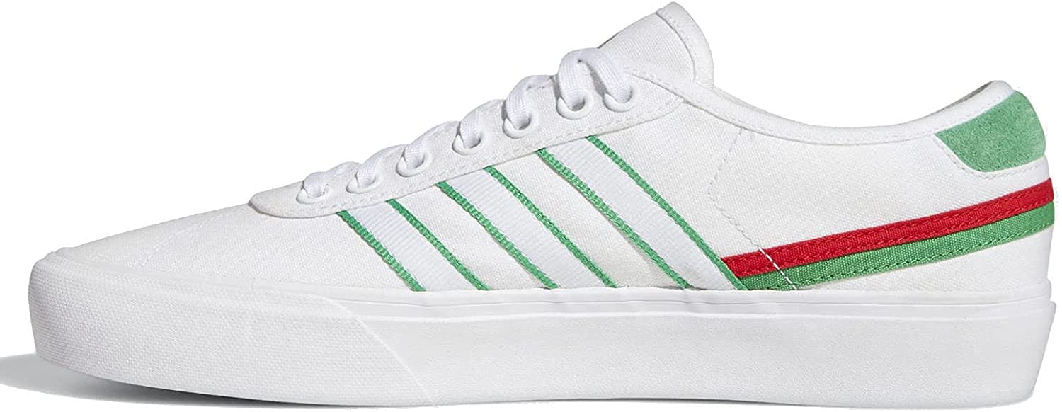 adidas DELPALA x FMF Skate-Inspired Shoes - White-Green