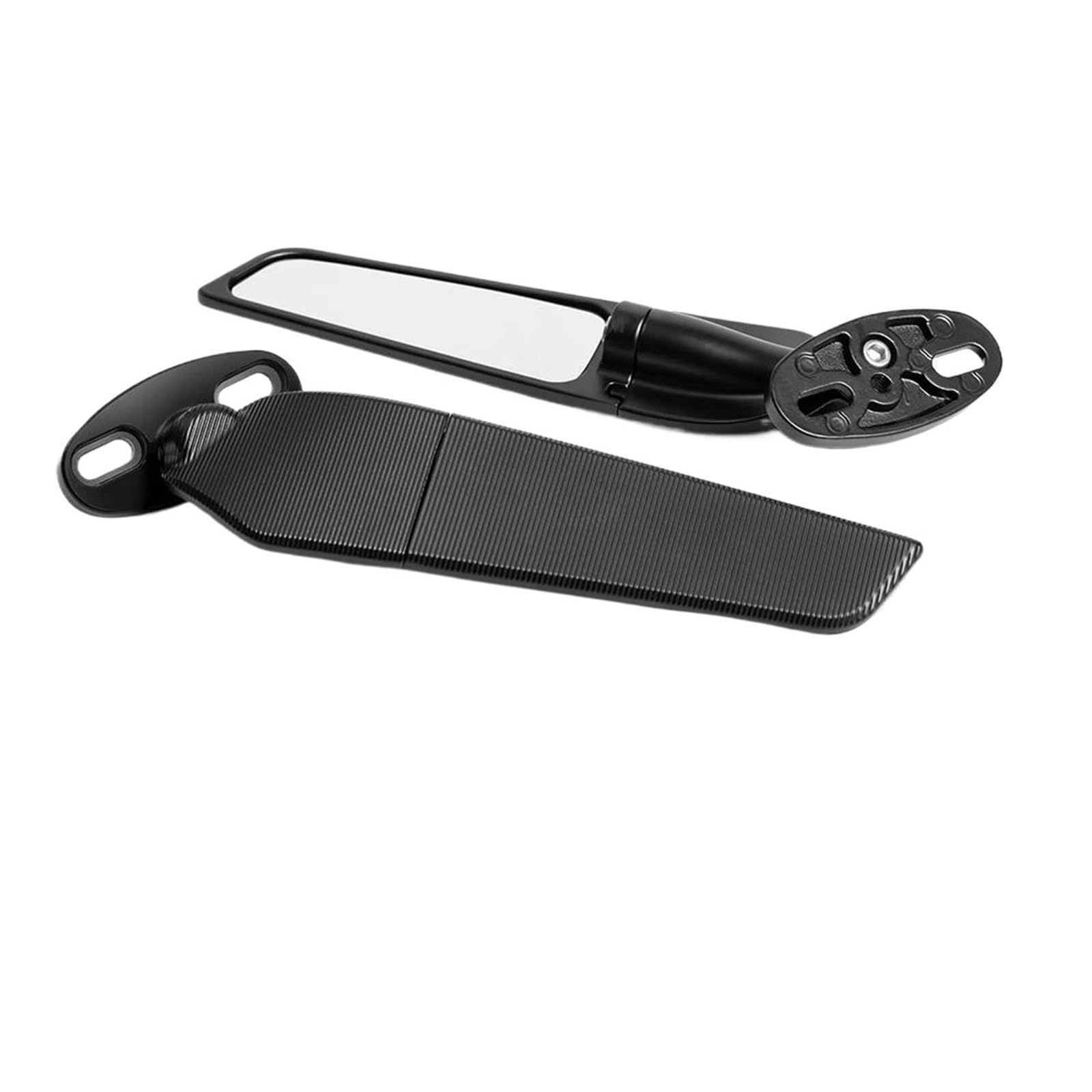 Espejo retrovisor giratorio ajustable de motocicleta con visión angular para Ninja 300