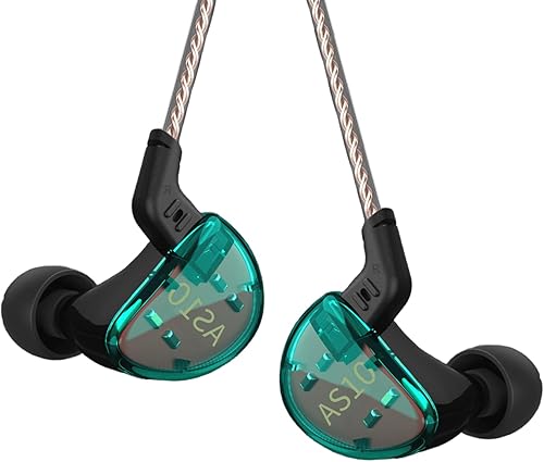 Miniatura 1 de keephifi KZ AS10 - Auriculares intraurales, auriculares con cable Balance Amature 5BA, estéreo de alta fidelidad, auriculares con cancelación de