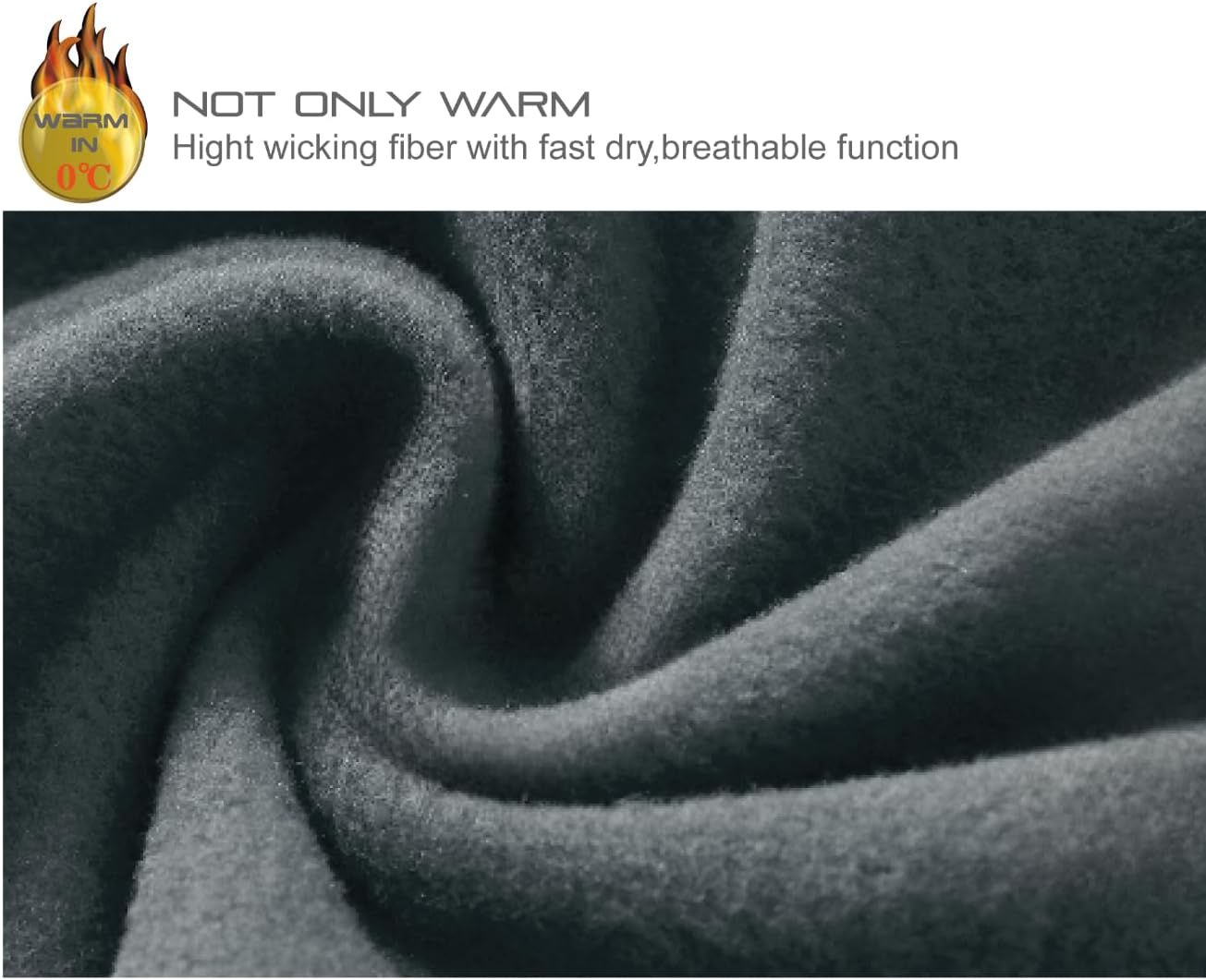 Men's Fleece Cargo Cycling Bib Pants 4D Pad, Zipper Opening Front Thermal Bike Tights Long Legging for Cold Weather - Image 5