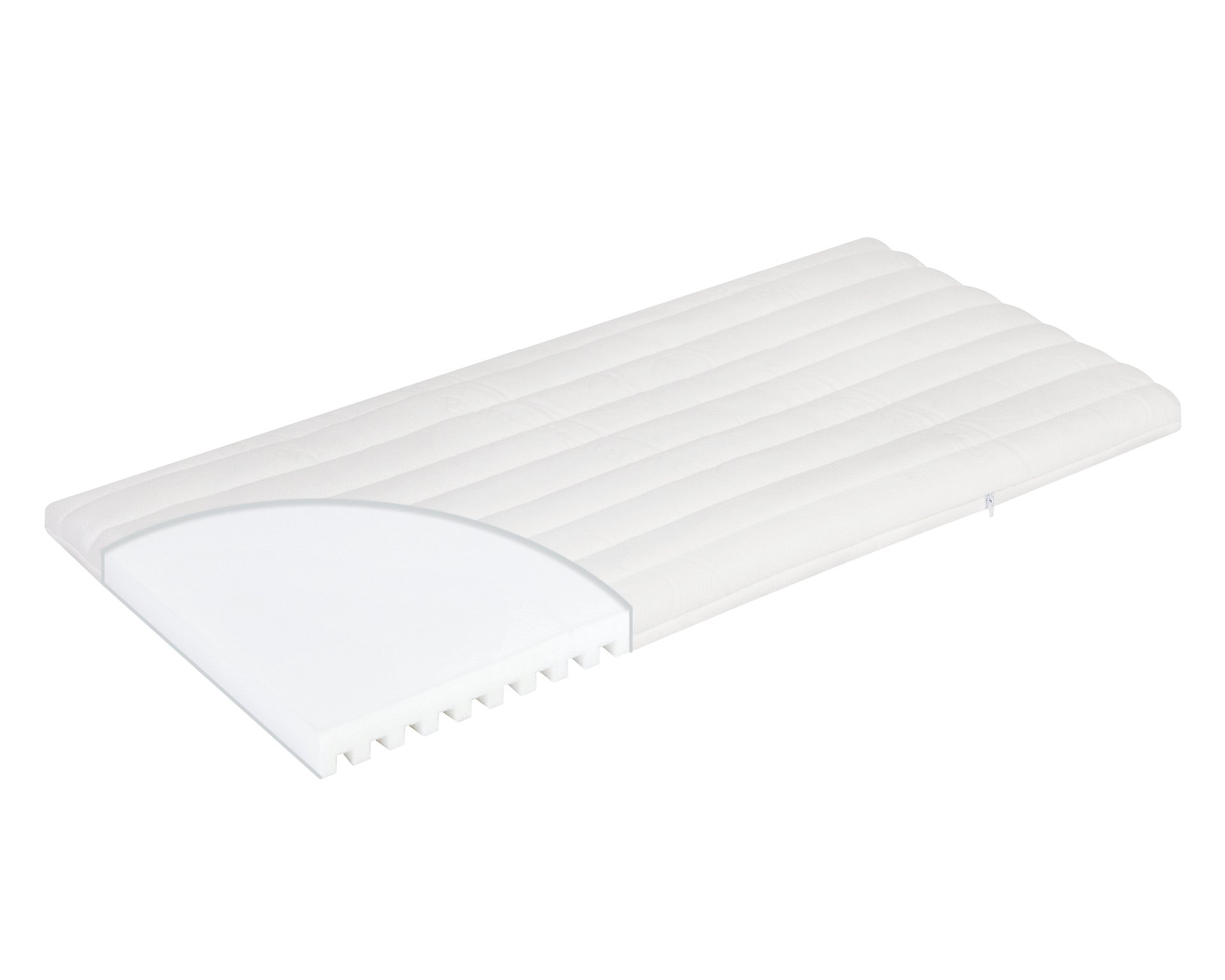 Julius Zöllner 1650090400 - Wiegenmatratze (eckig) Climatix Plus, 90/40 cm