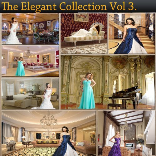 Digital Photorealistic Render Backgrounds ELEGANT COLLECTION VOL 3