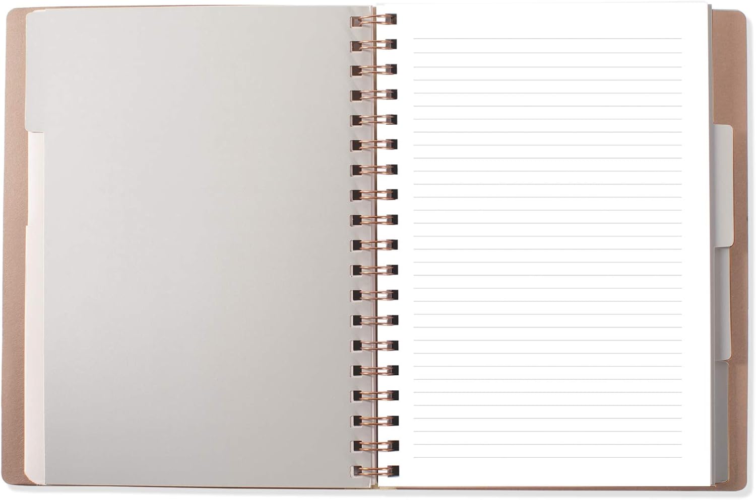 Fringe Vegan Leather Workbook, 192 pages, 7.375 x 9.75 Inches, Mauve (199007)