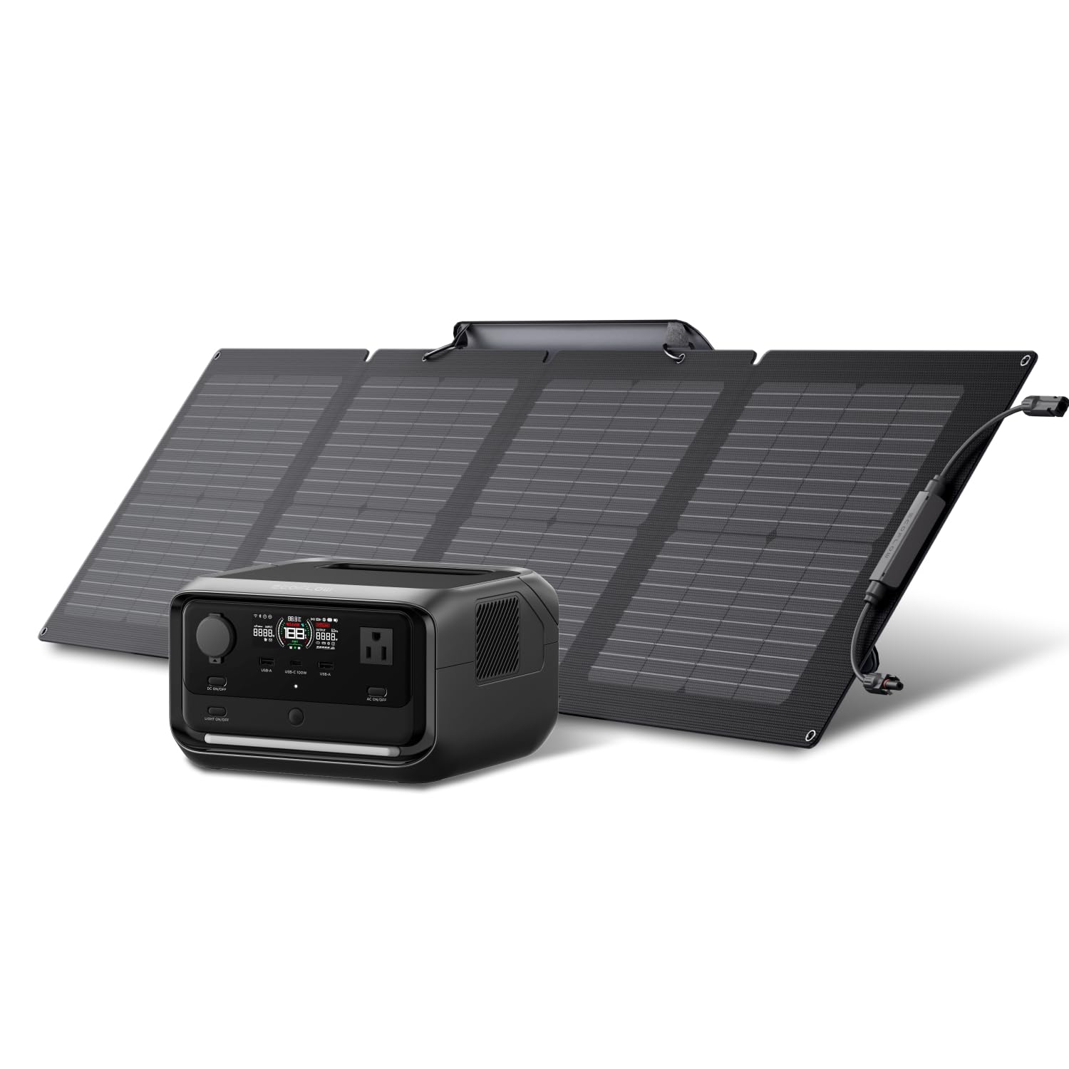 Amazon.co.jp: EcoFlow RIVER 3 Plus ポータブル電源 ソーラーパネル 