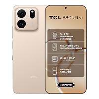 Smartphone TCL P80 Ultra 5G Teleobiettivo 50MP 3x Display NXTPAPER 256GB Oro
