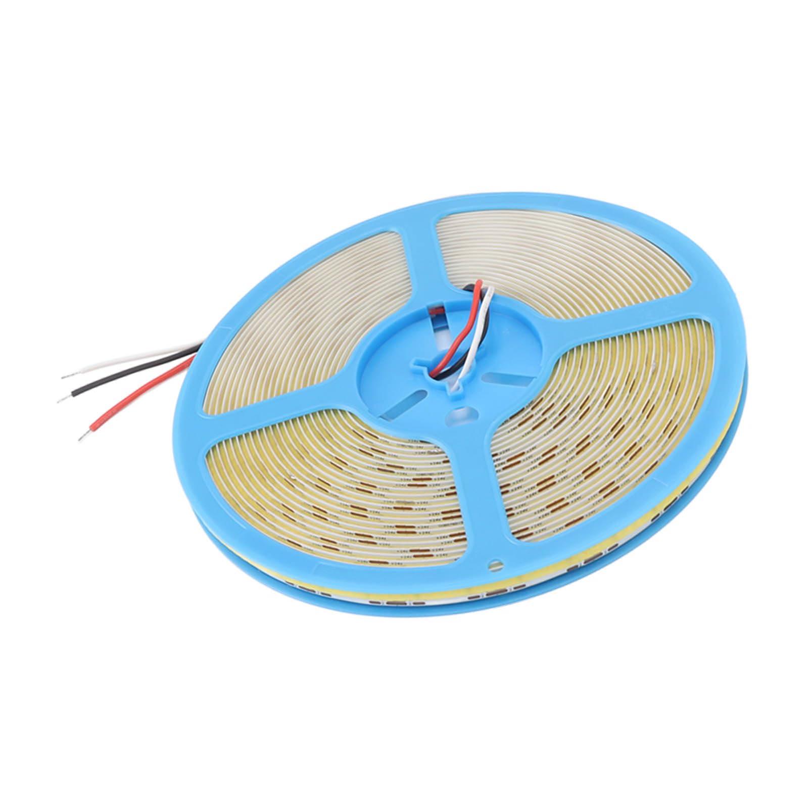 Cocoarm COB-LED-Streifen, 24 V, LED-Lichtband, 10 M, mit 576 LEDs, Gleichmäßiges 180-Grad-Glühen, Schneidbarer, Flexibler ABS-Silikon-Lichtstreifen für Zuhause, Party, Geschäft, Schrank, Spiegel