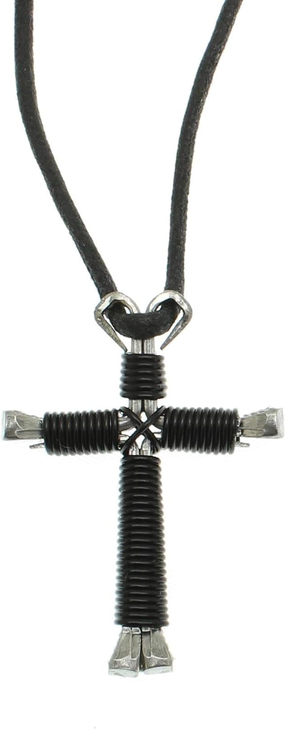 Intercession Horseshoe Nail Cross Necklace