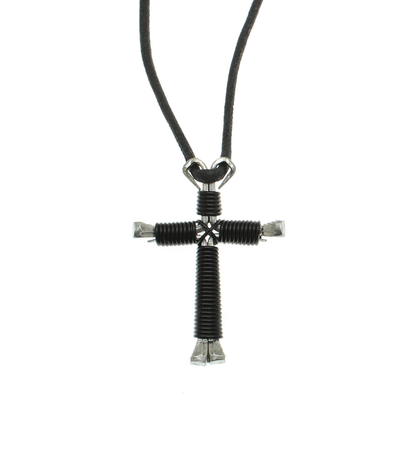 Intercession™ Horseshoe Nail Cross Necklace