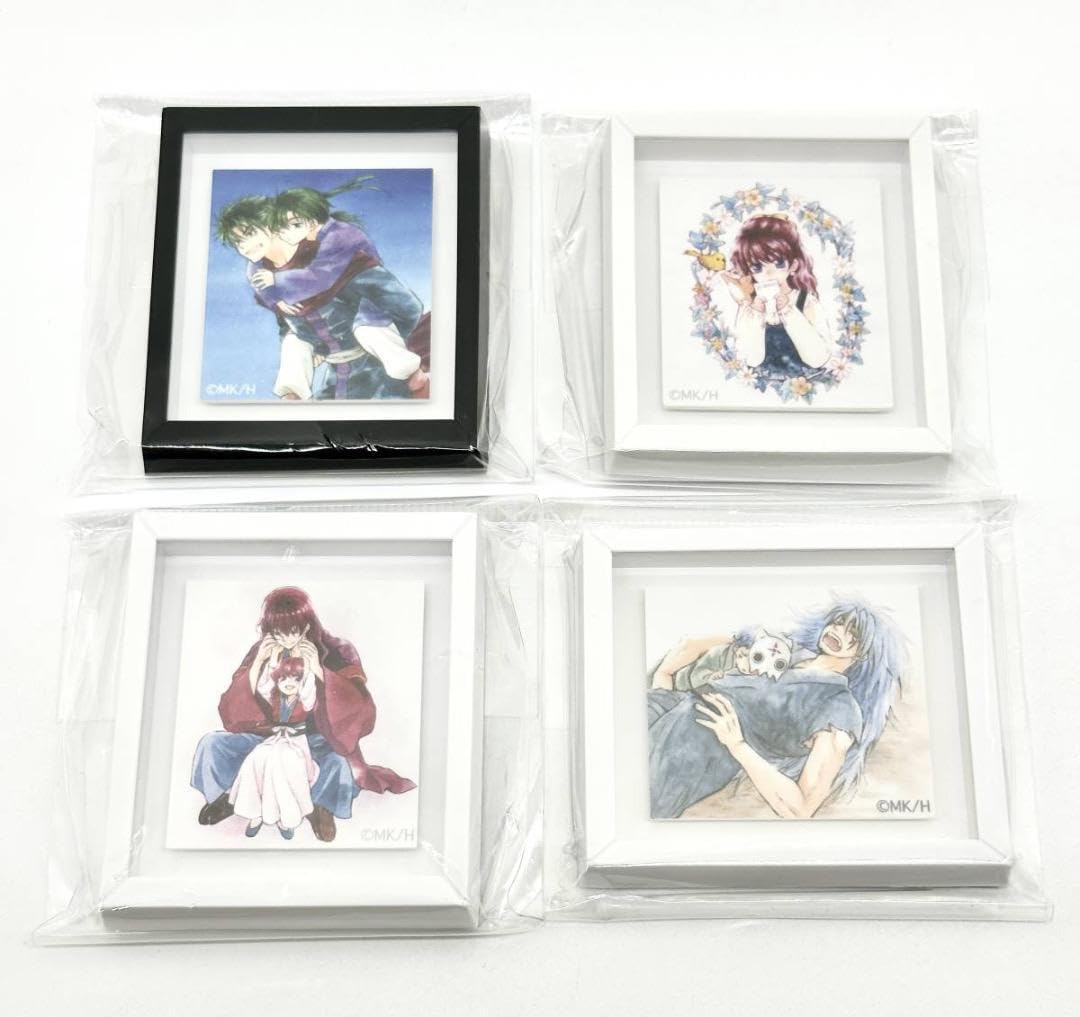 Amazon.co.jp: 暁のヨナ フレームマグネット 4種セット 漫福ガチャ